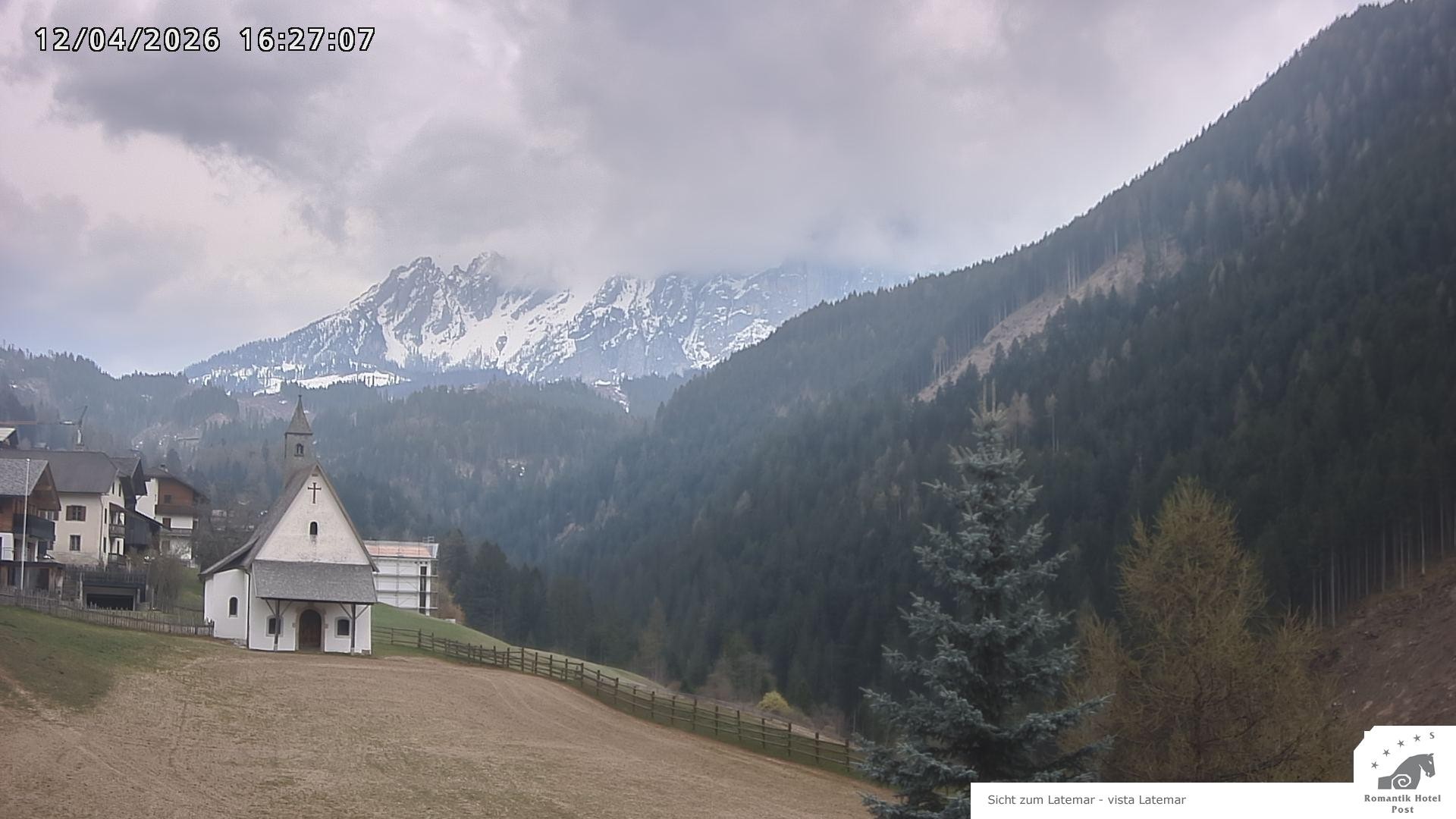 Archiv Foto Webcam Welschnofen: Romantik Hotel Post