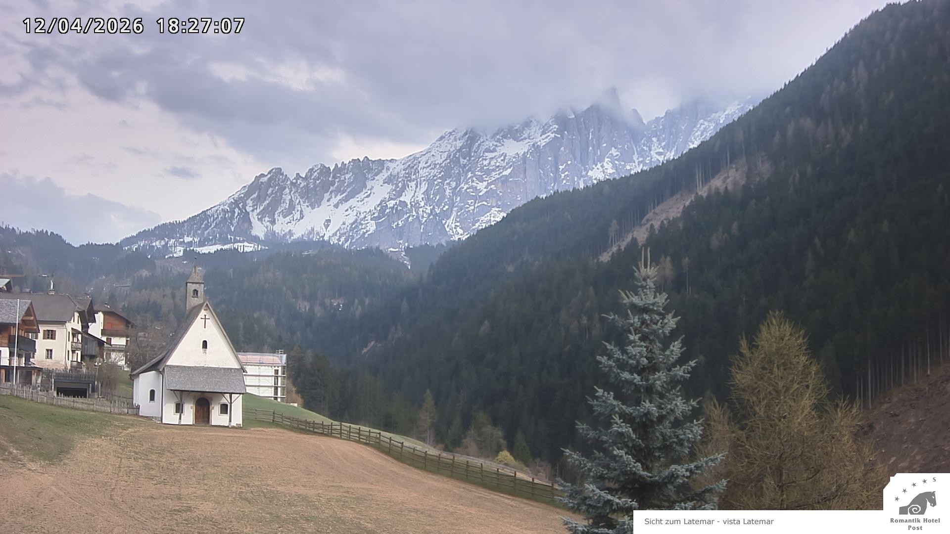 Archiv Foto Webcam Welschnofen: Romantik Hotel Post