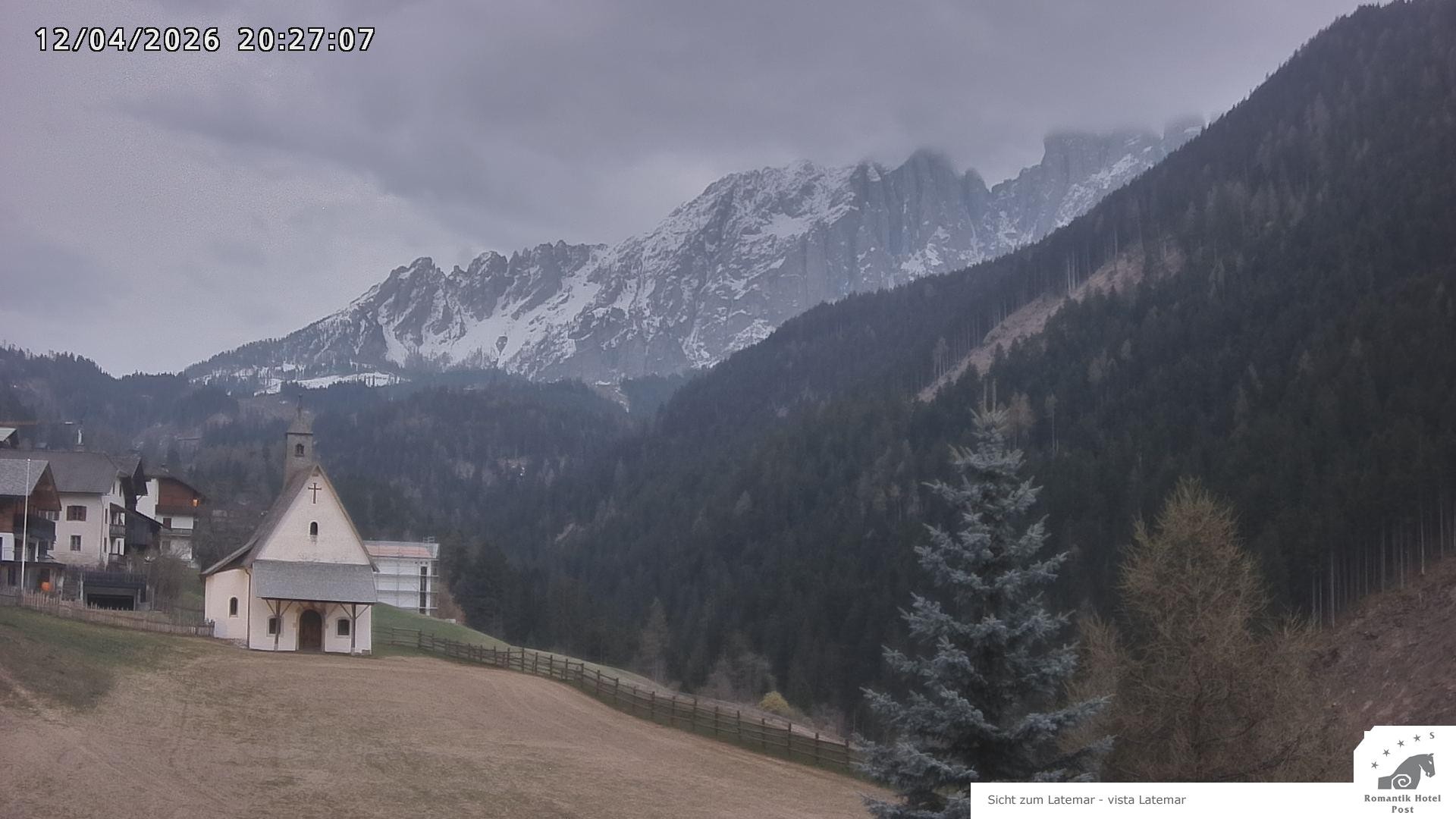 Archiv Foto Webcam Welschnofen: Romantik Hotel Post