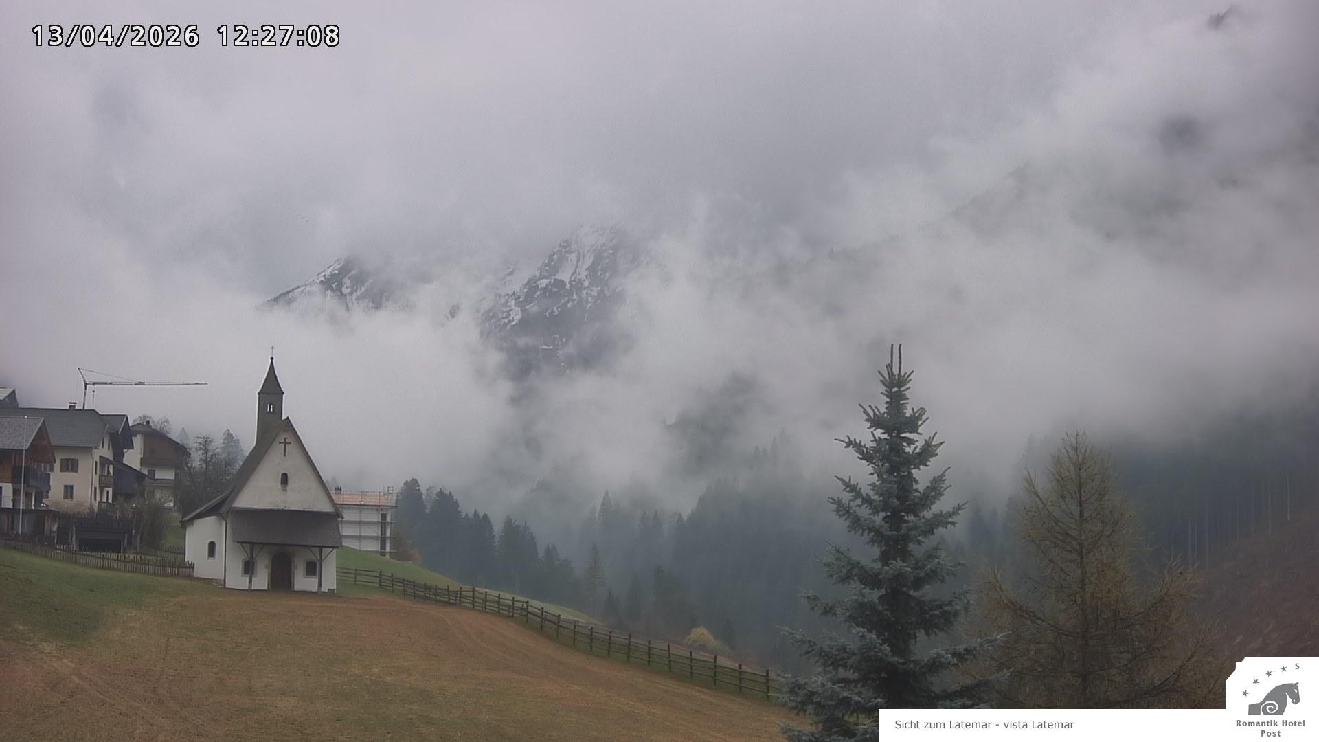 Archived image Webcam Welschnofen: Hotel Post