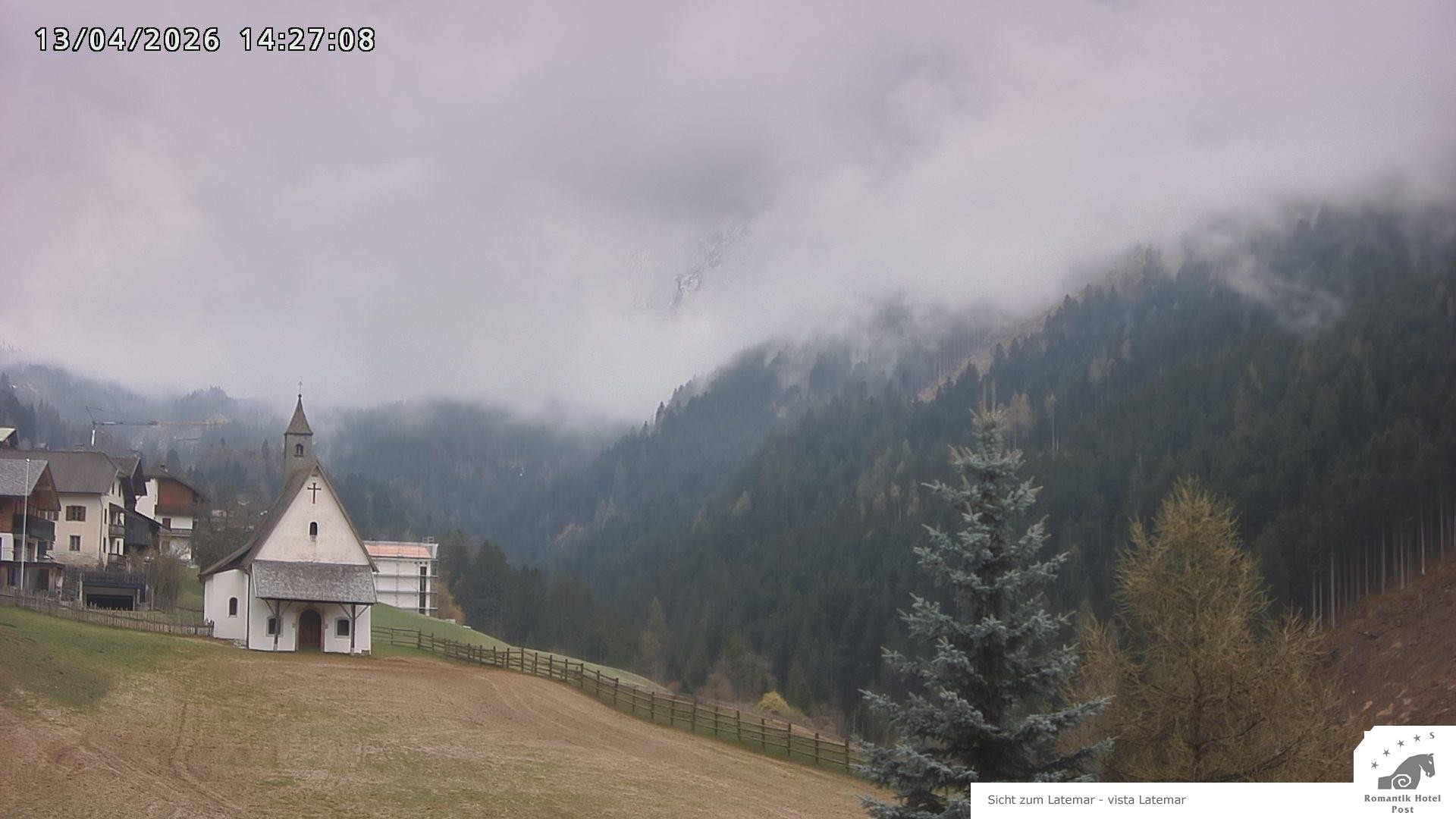 Archived image Webcam Welschnofen: Hotel Post