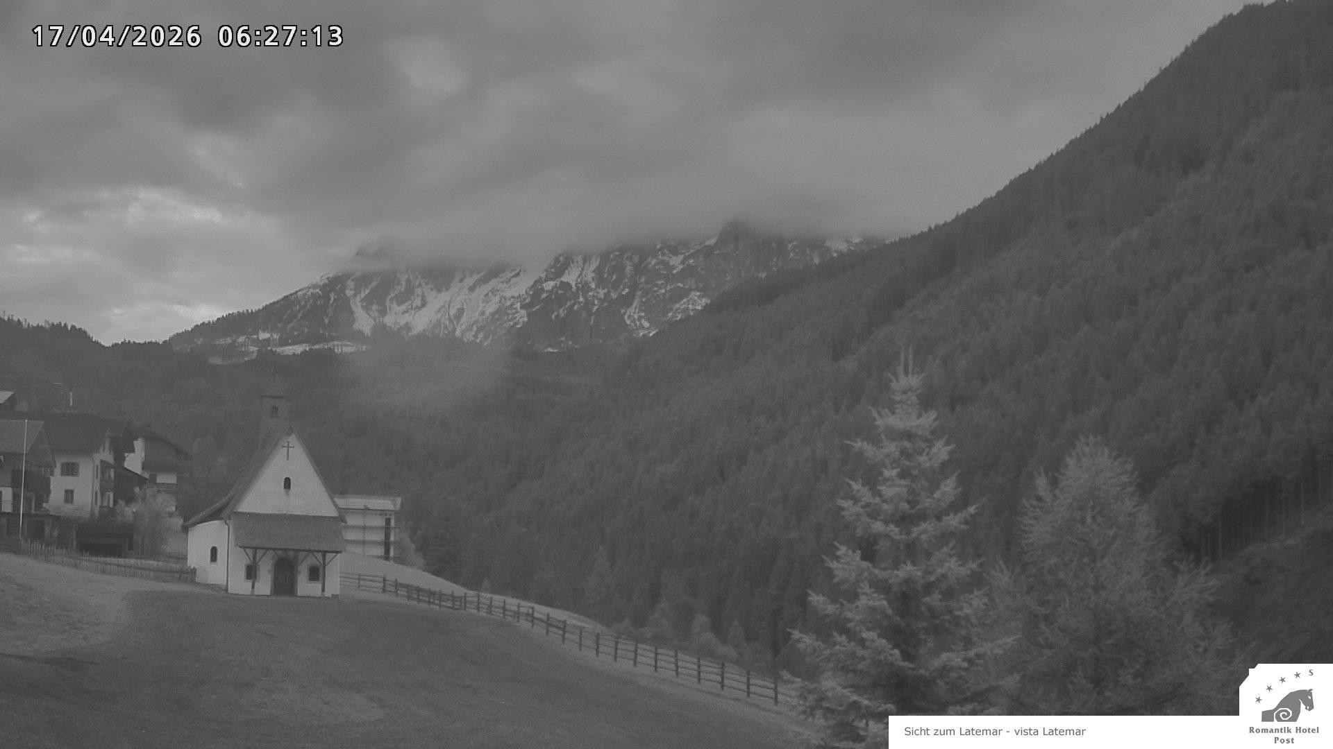 Archived image Webcam Welschnofen: Hotel Post