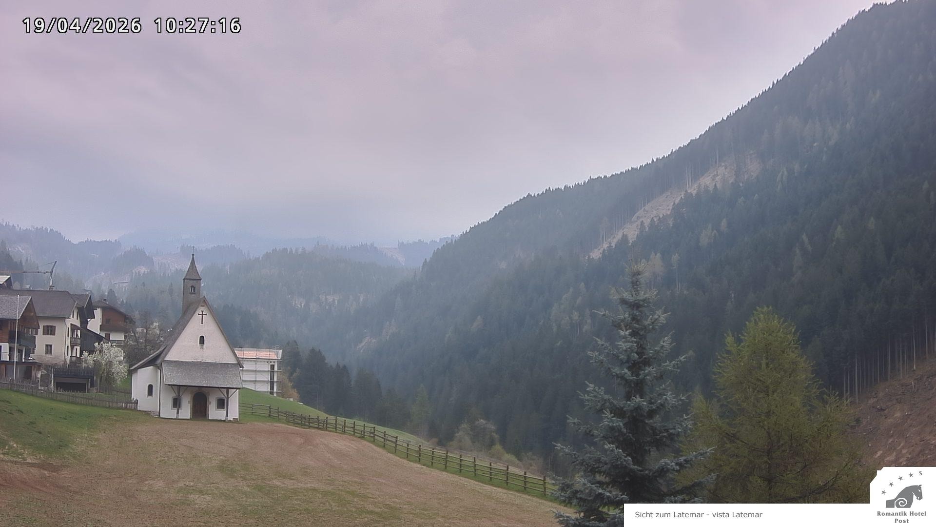 Archiv Foto Webcam Welschnofen: Romantik Hotel Post