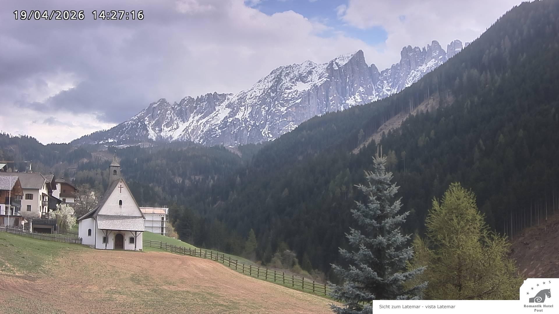 Archiv Foto Webcam Welschnofen: Romantik Hotel Post