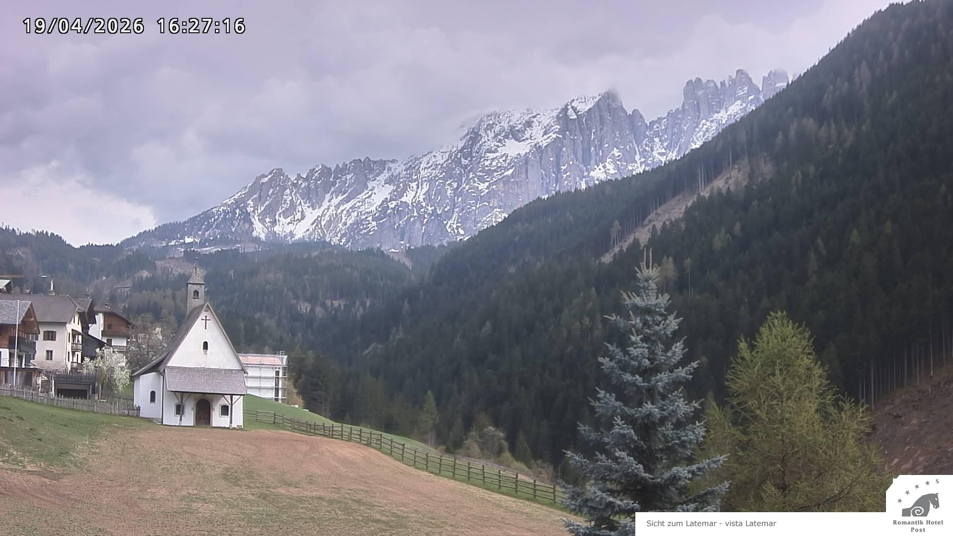 Archiv Foto Webcam Welschnofen: Romantik Hotel Post