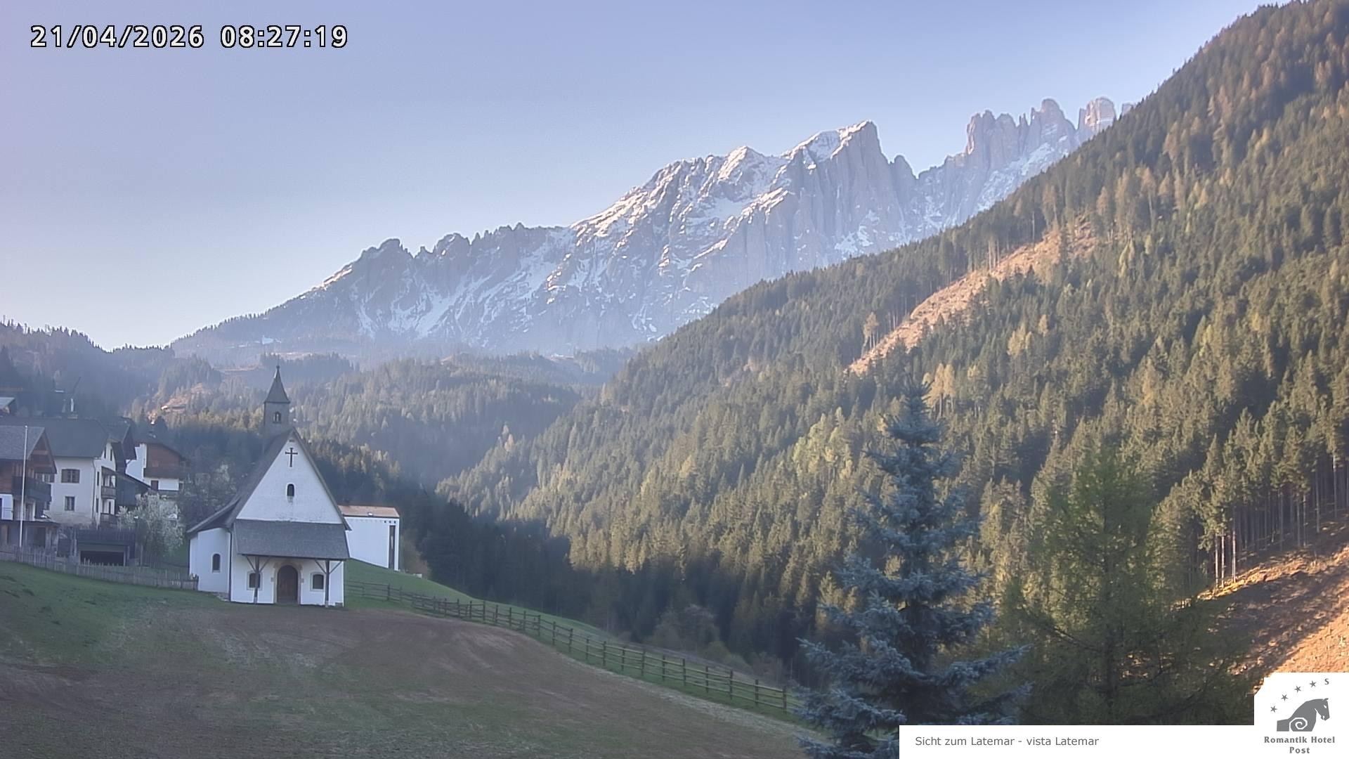 Archiv Foto Webcam Welschnofen: Romantik Hotel Post