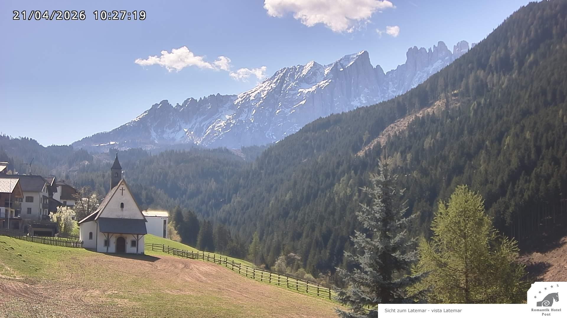 Archiv Foto Webcam Welschnofen: Romantik Hotel Post