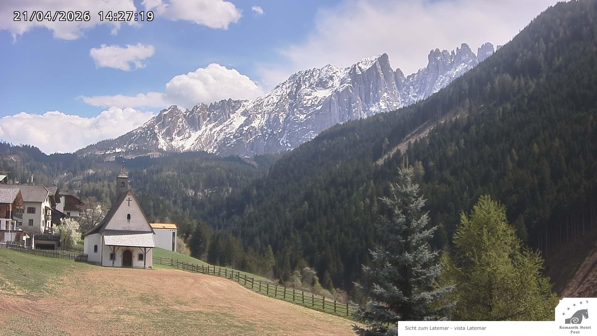 Archiv Foto Webcam Welschnofen: Romantik Hotel Post