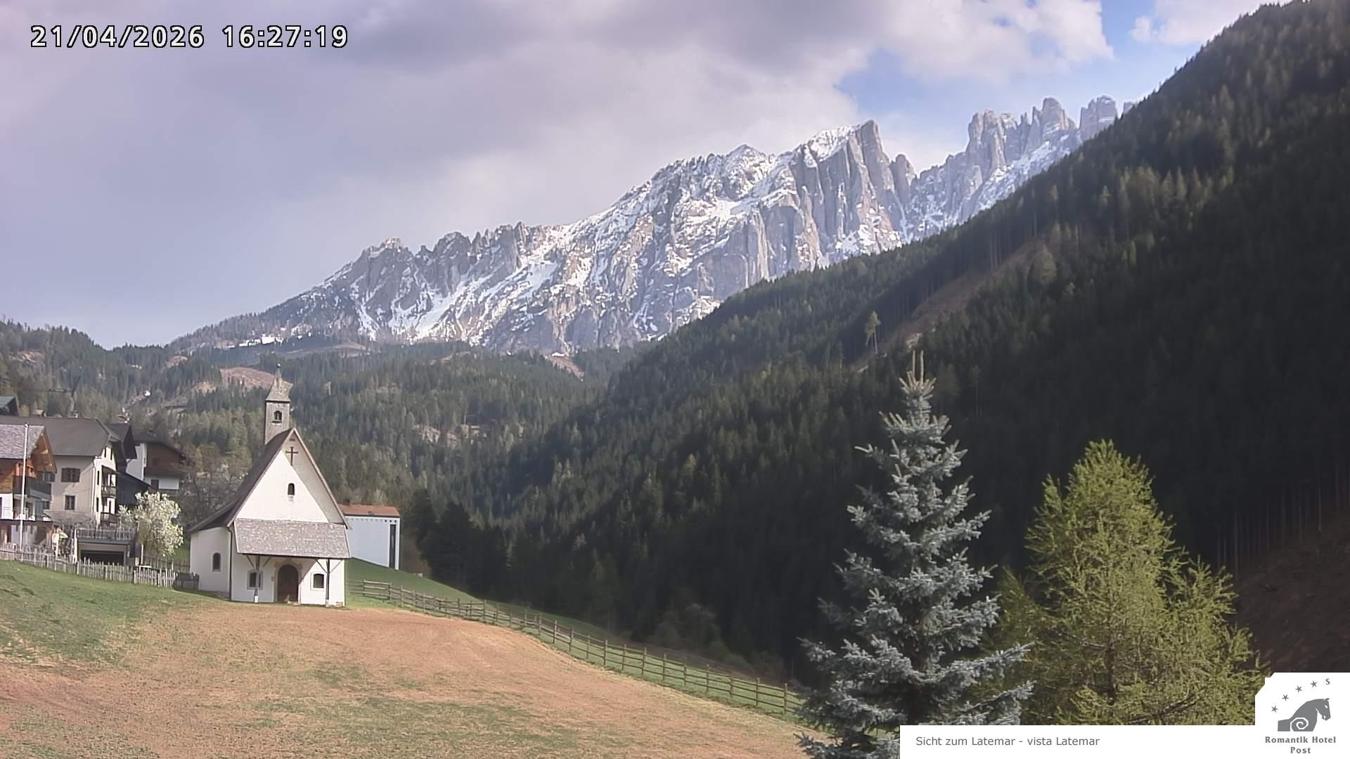 Archiv Foto Webcam Welschnofen: Romantik Hotel Post