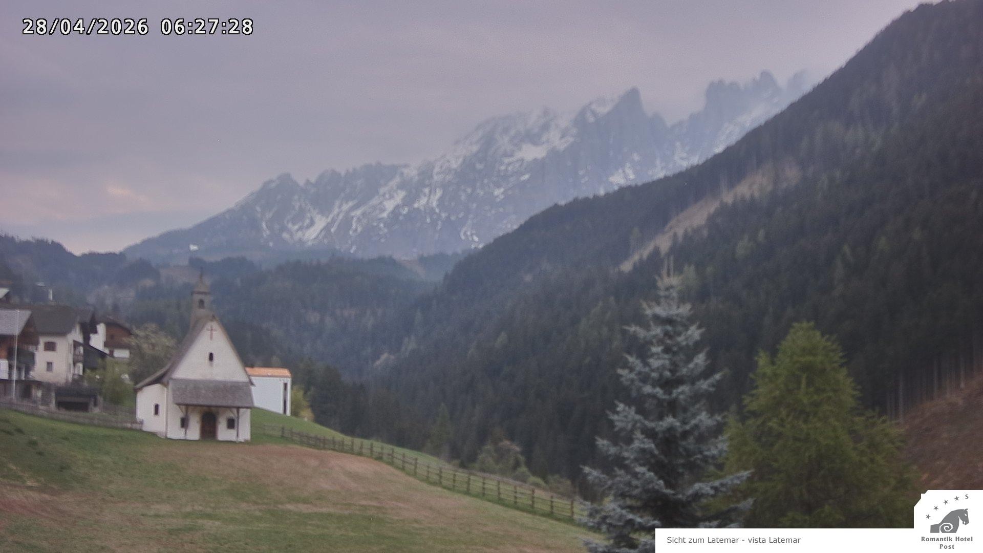 Archiv Foto Webcam Welschnofen: Romantik Hotel Post