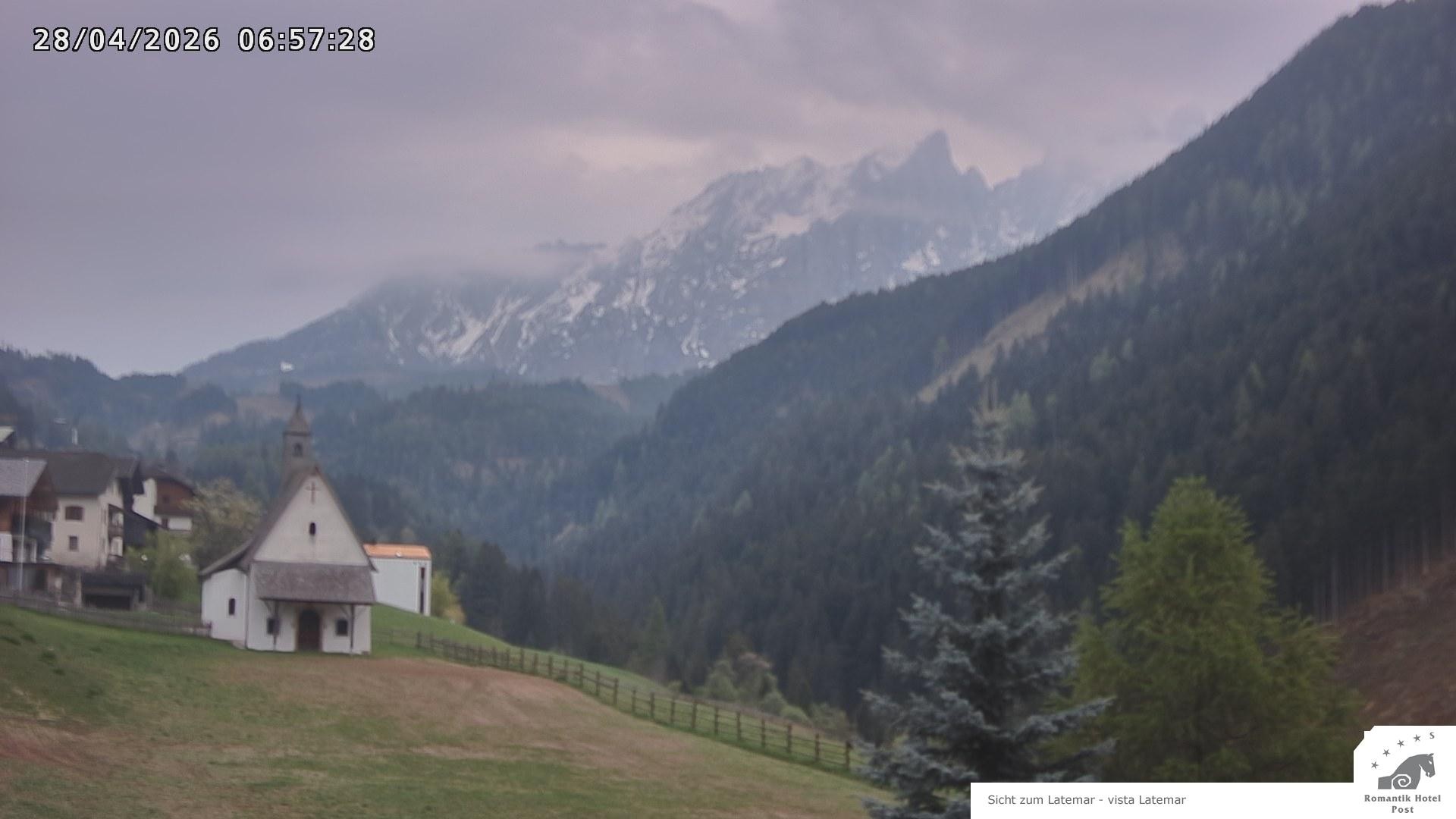 Archiv Foto Webcam Welschnofen: Romantik Hotel Post