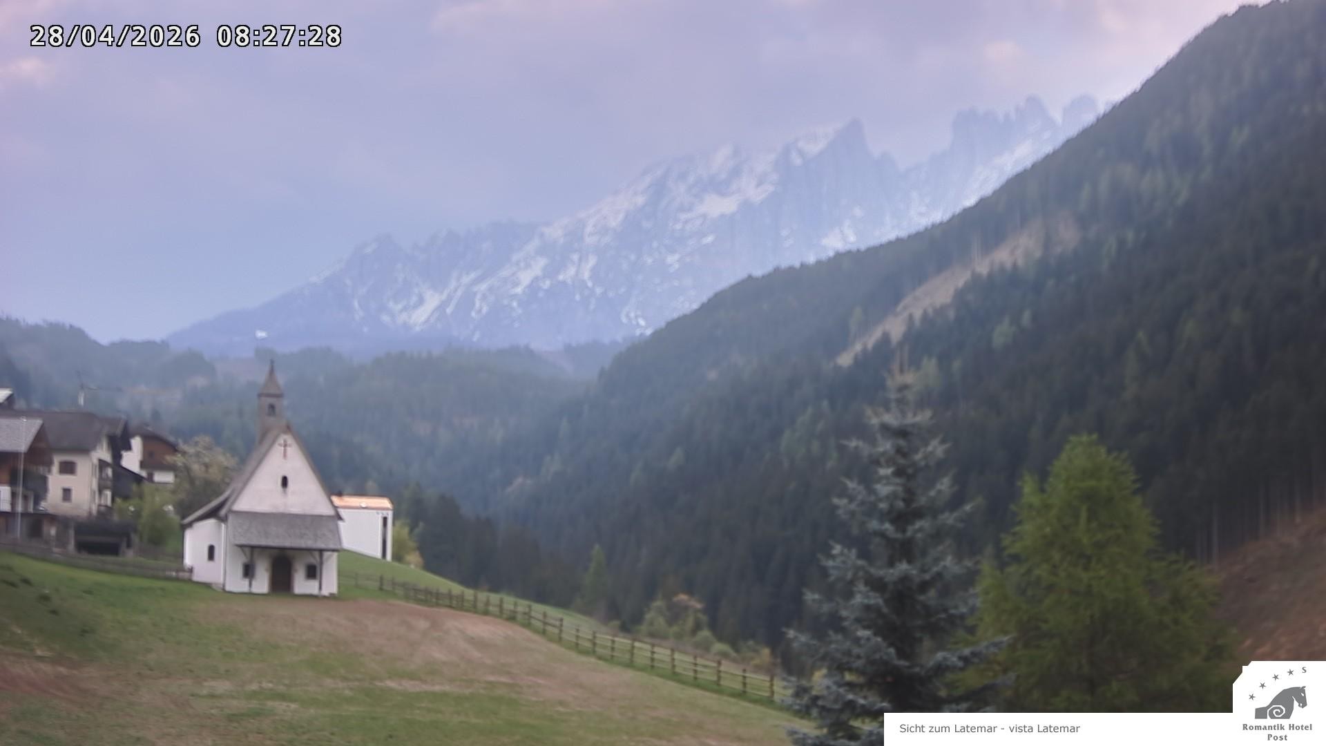 Archiv Foto Webcam Welschnofen: Romantik Hotel Post