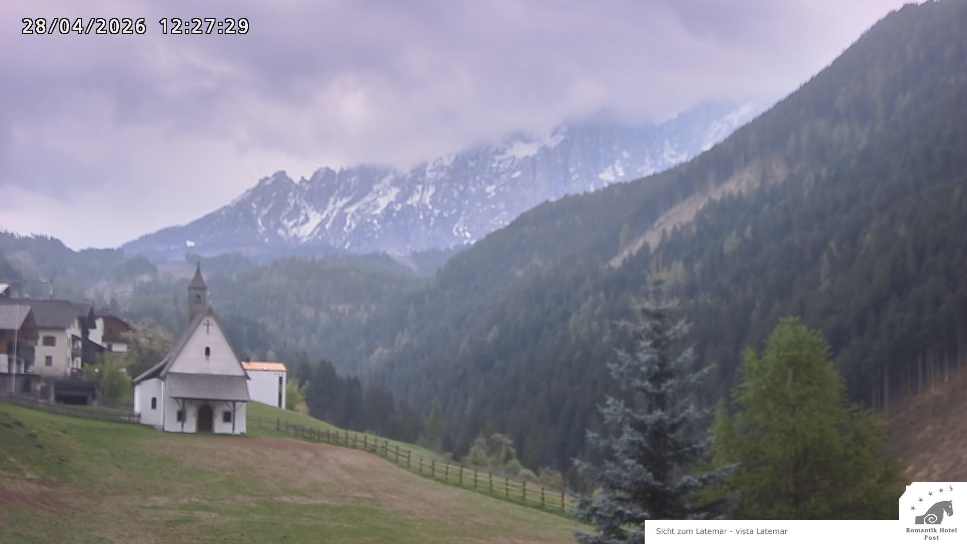 Archiv Foto Webcam Welschnofen: Romantik Hotel Post