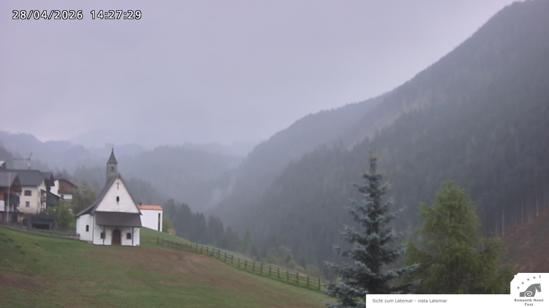 Archiv Foto Webcam Welschnofen: Romantik Hotel Post