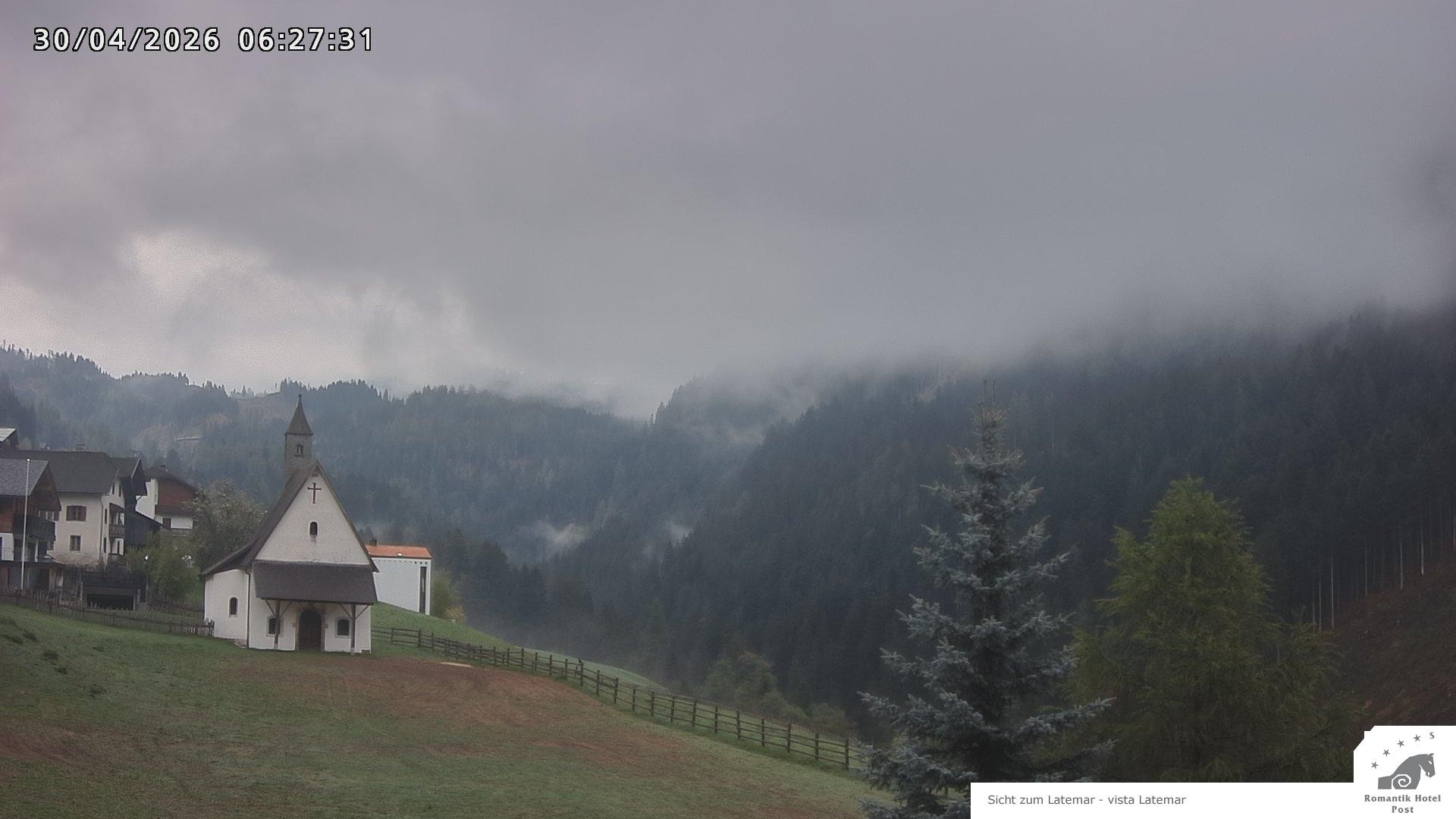 Archiv Foto Webcam Welschnofen: Romantik Hotel Post