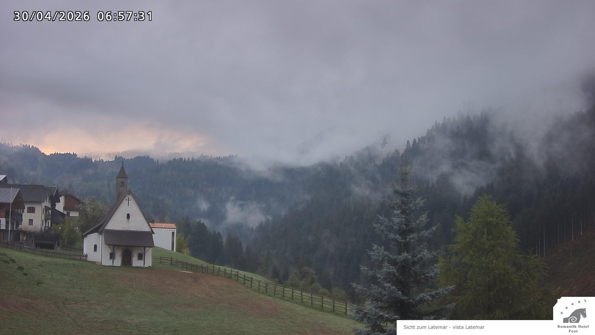 Archiv Foto Webcam Welschnofen: Romantik Hotel Post