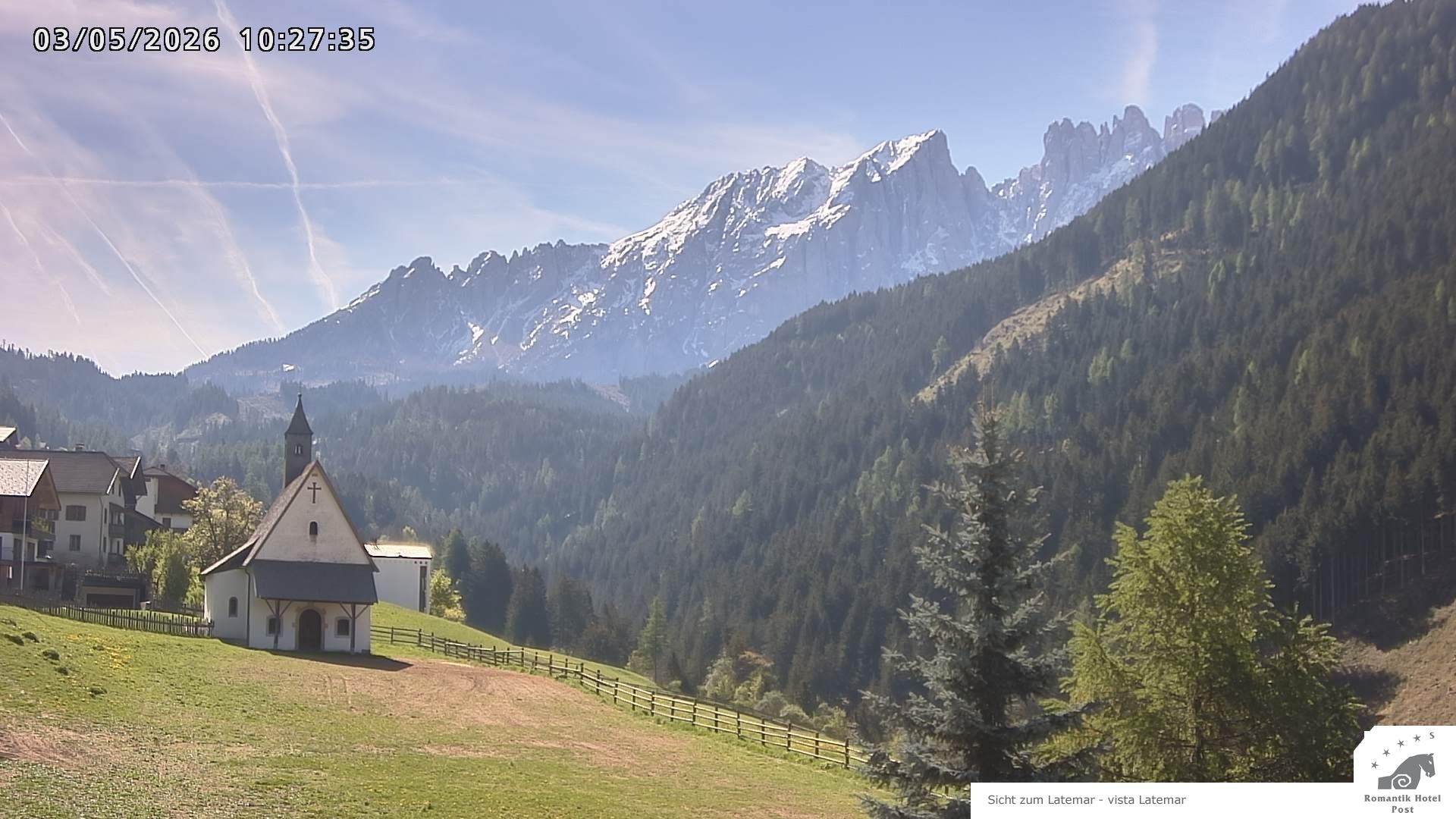 Archiv Foto Webcam Welschnofen: Romantik Hotel Post