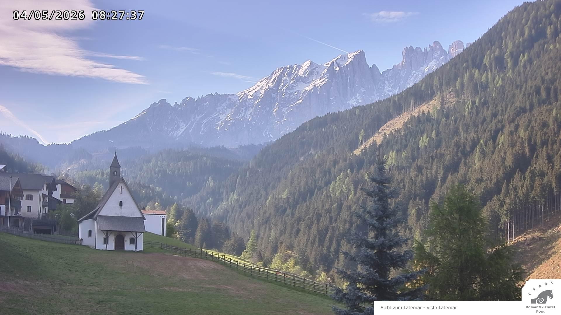 Archiv Foto Webcam Welschnofen: Romantik Hotel Post
