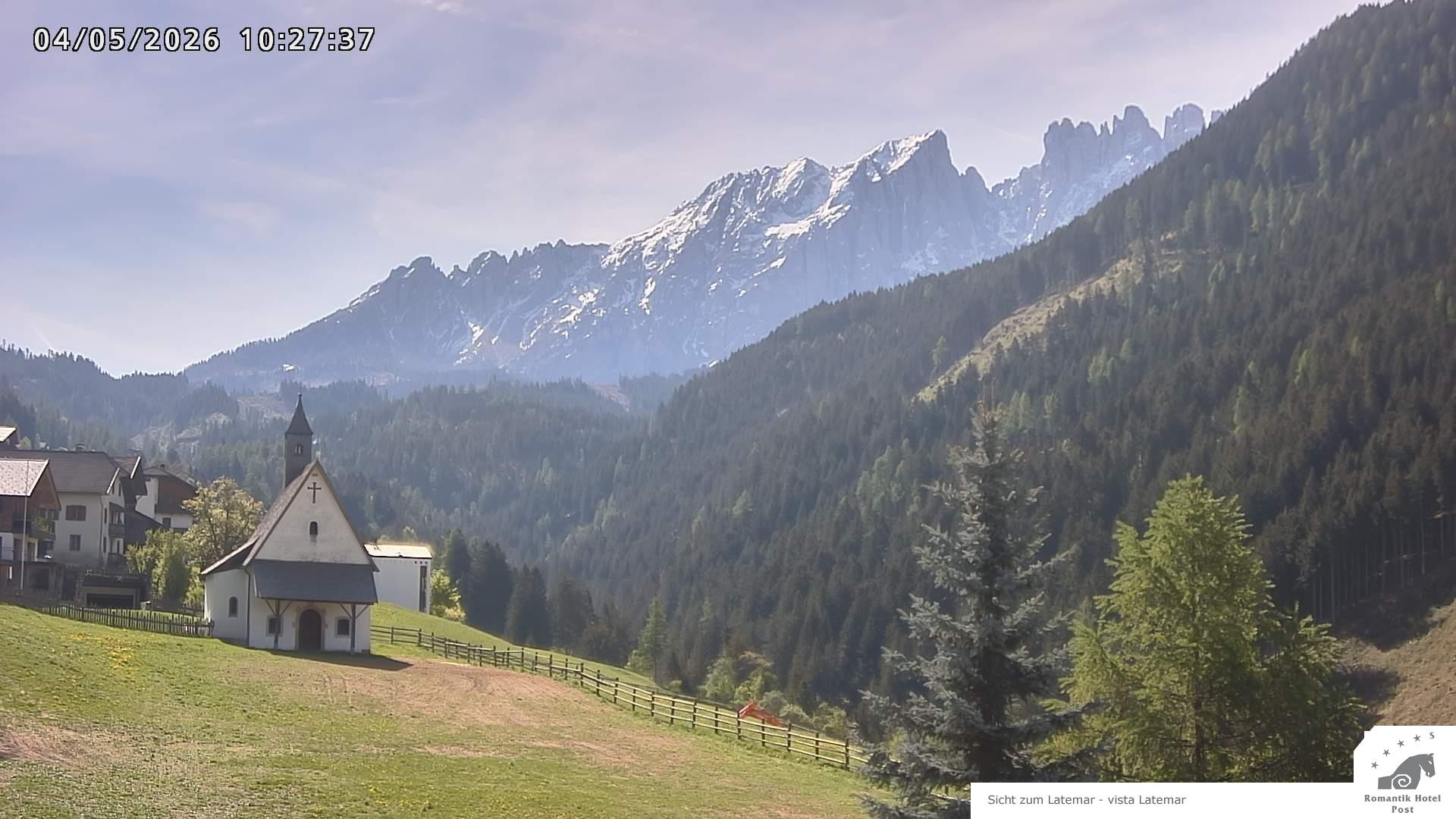 Archiv Foto Webcam Welschnofen: Romantik Hotel Post