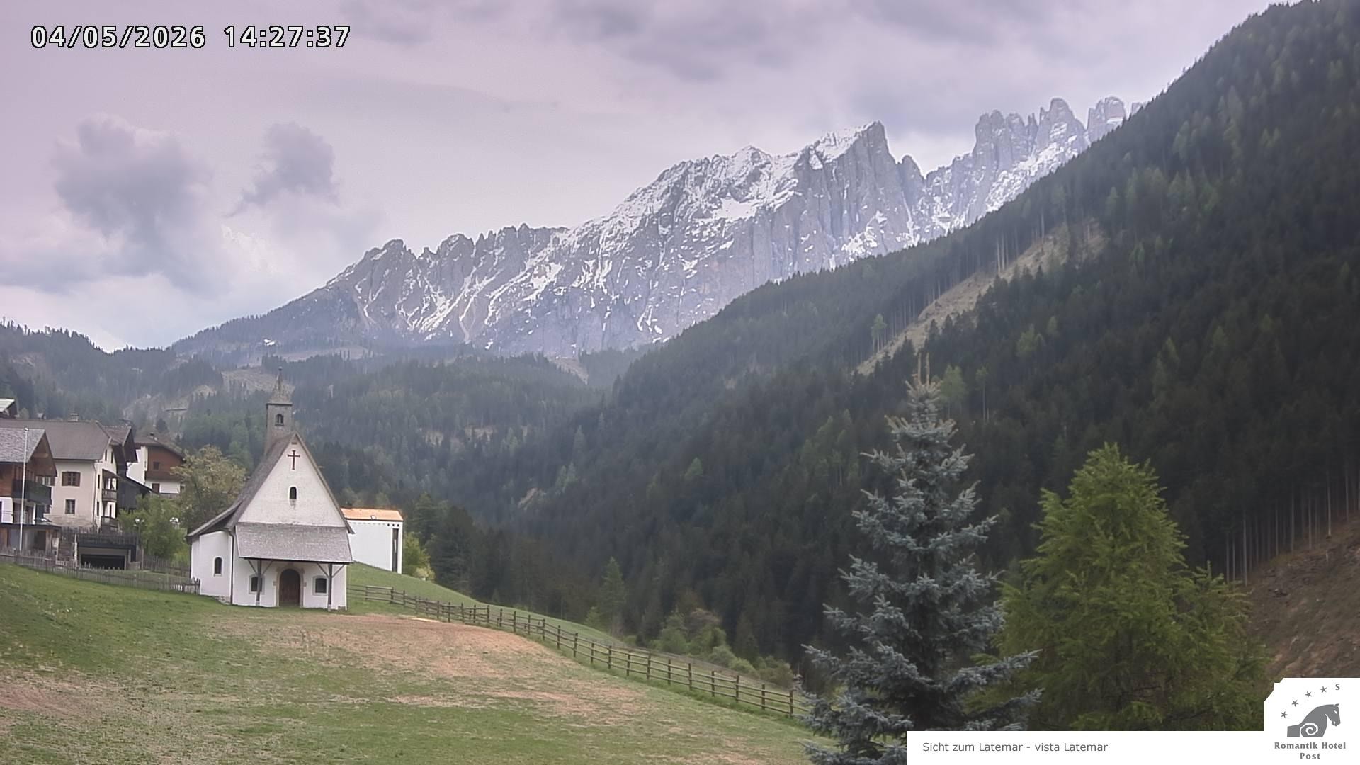 Archiv Foto Webcam Welschnofen: Romantik Hotel Post