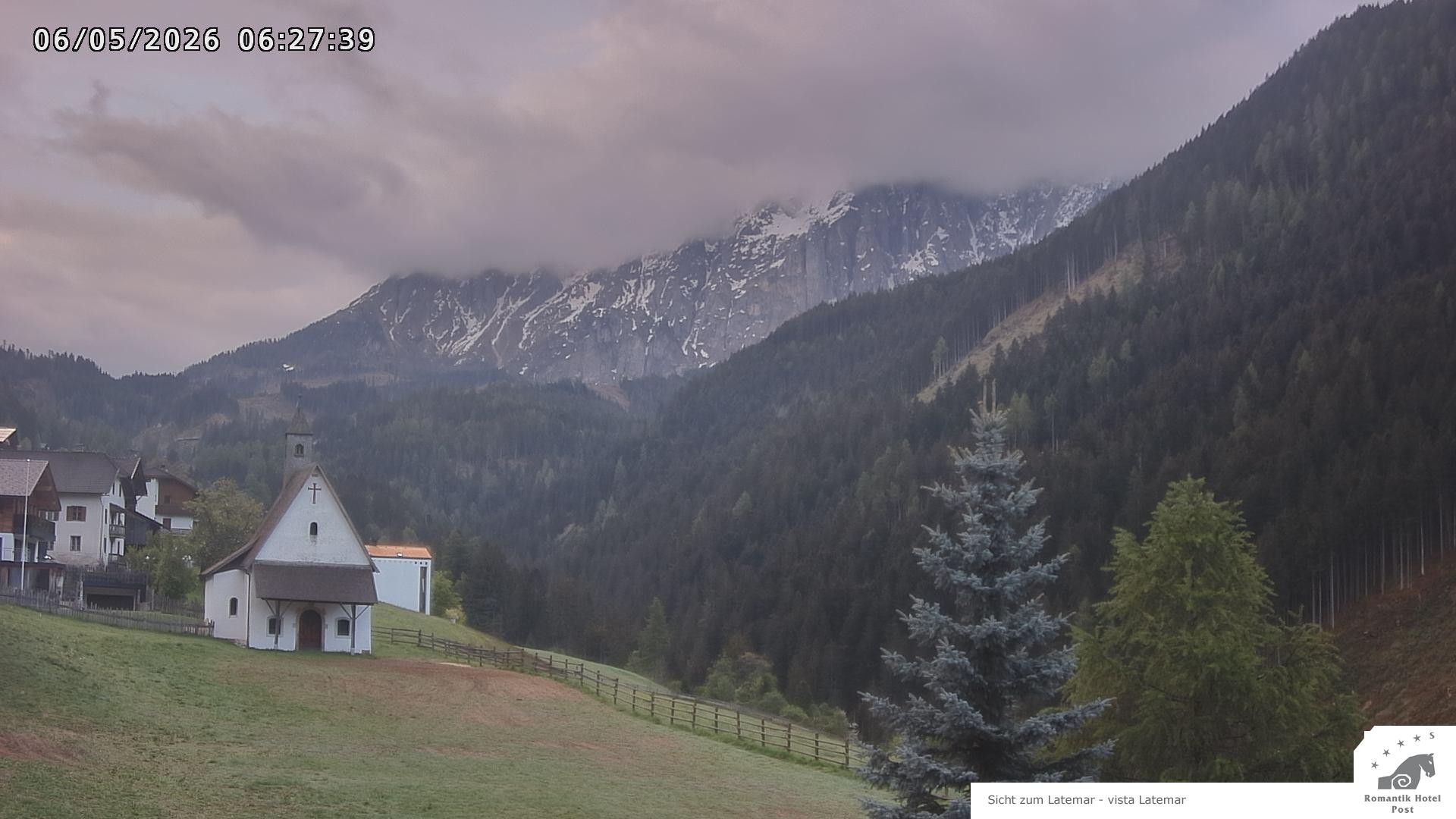 Archiv Foto Webcam Welschnofen: Romantik Hotel Post