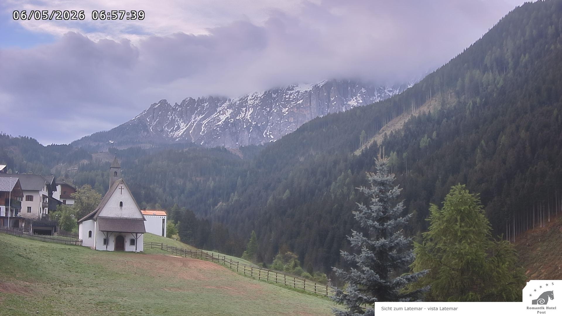 Archiv Foto Webcam Welschnofen: Romantik Hotel Post