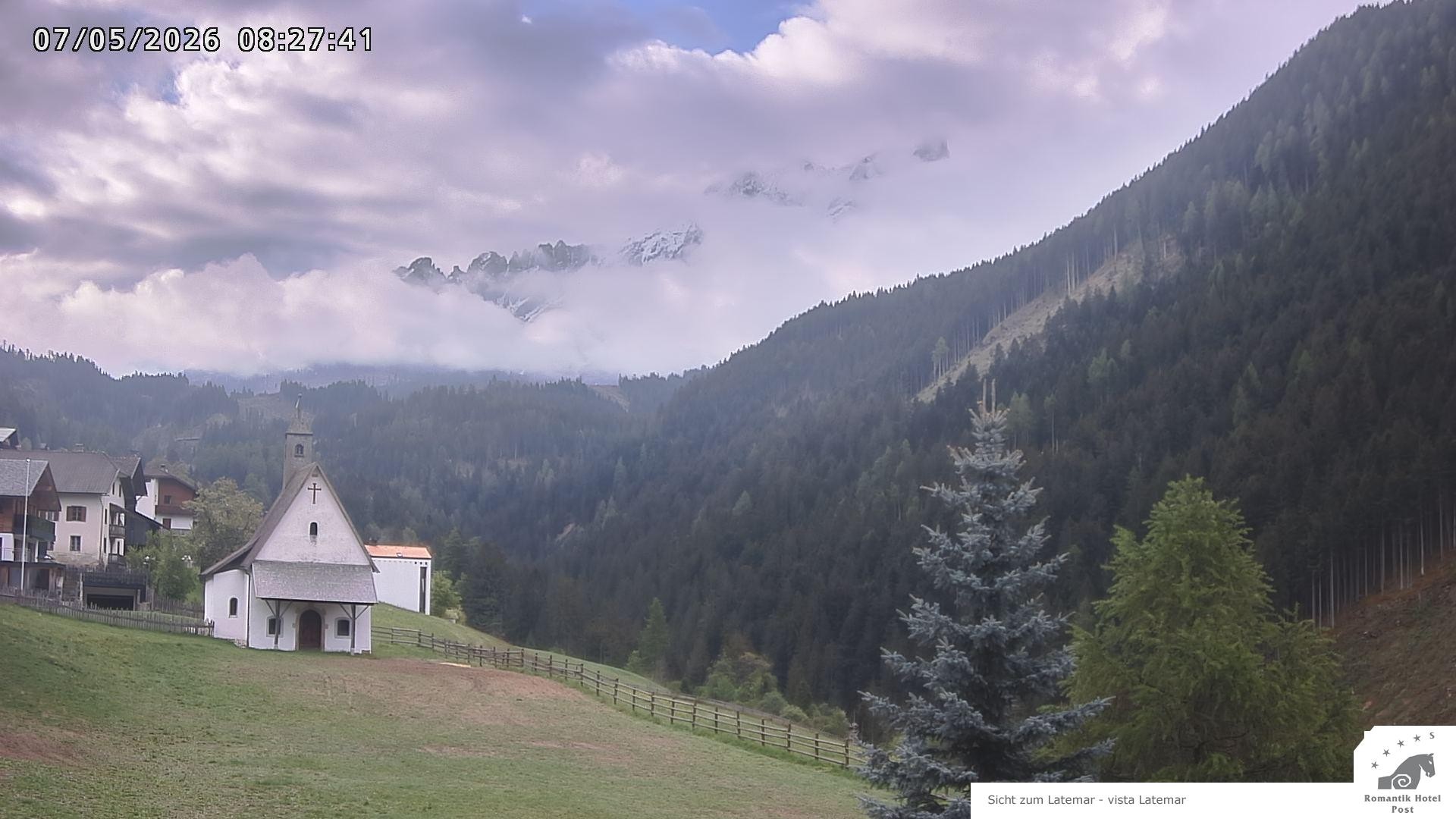 Archiv Foto Webcam Welschnofen: Romantik Hotel Post