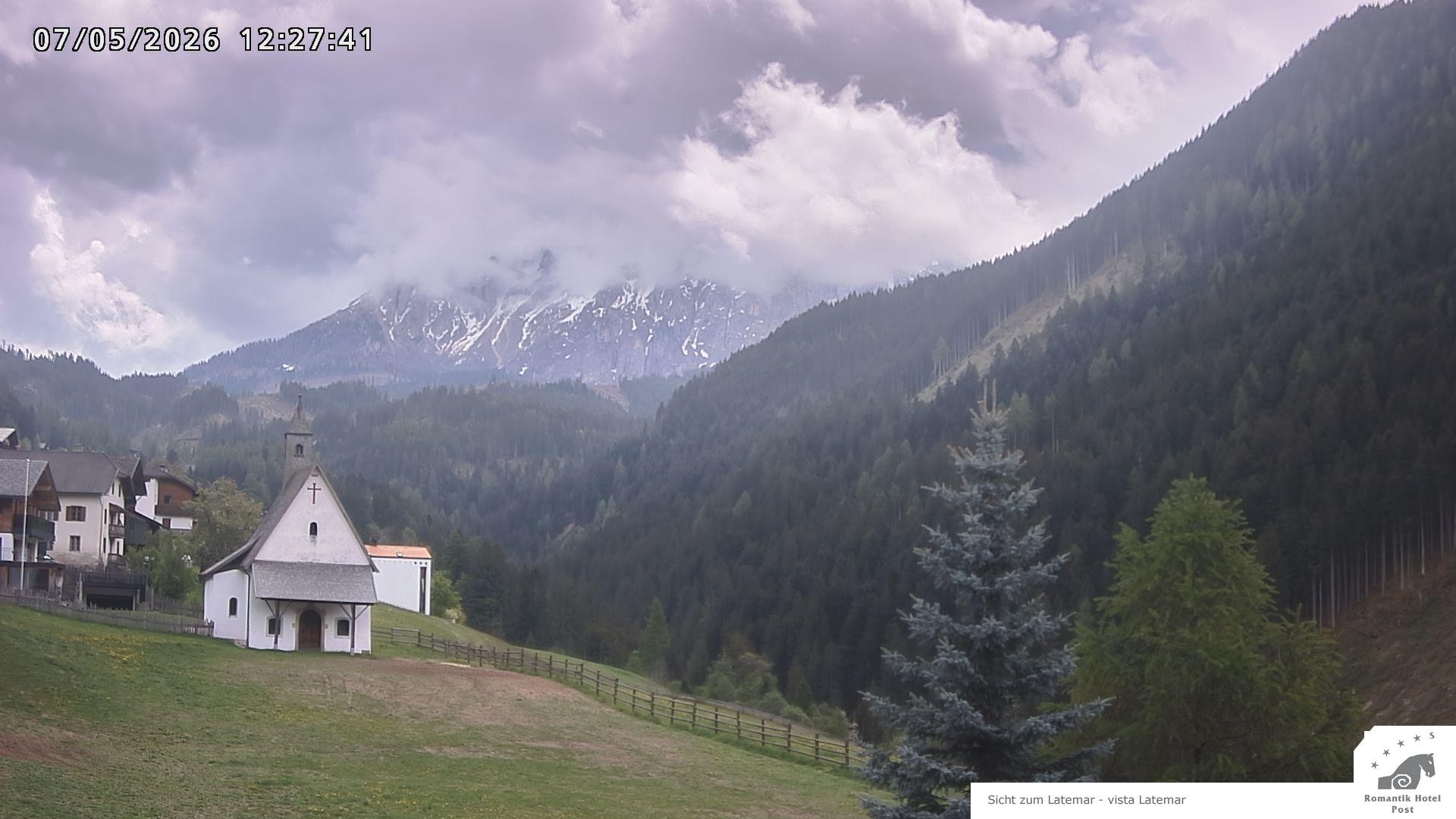 Archiv Foto Webcam Welschnofen: Romantik Hotel Post
