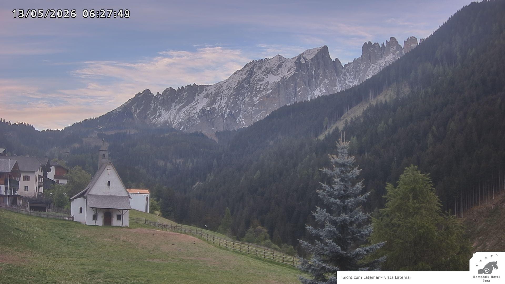 Archiv Foto Webcam Welschnofen: Romantik Hotel Post