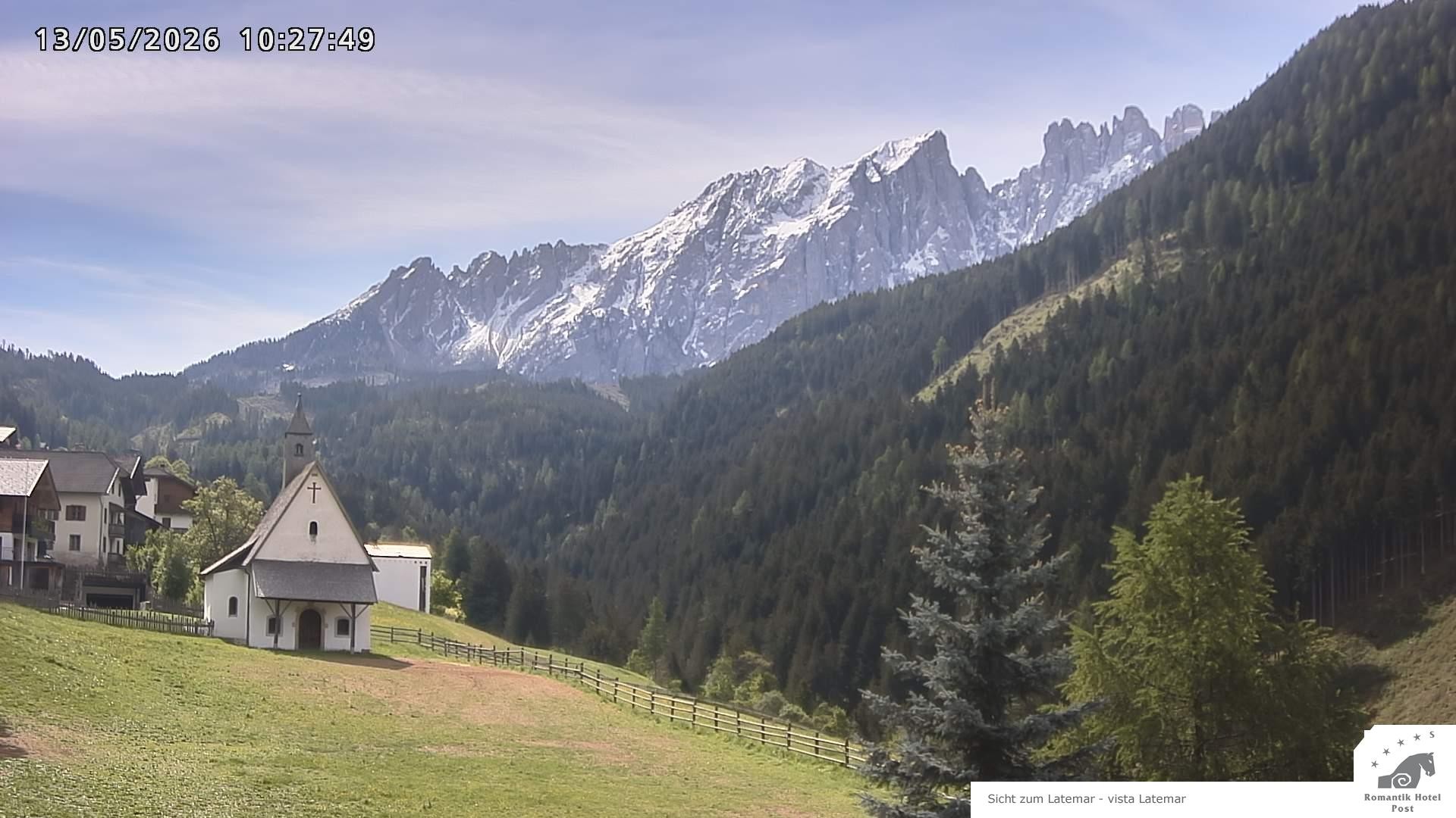 Archiv Foto Webcam Welschnofen: Romantik Hotel Post