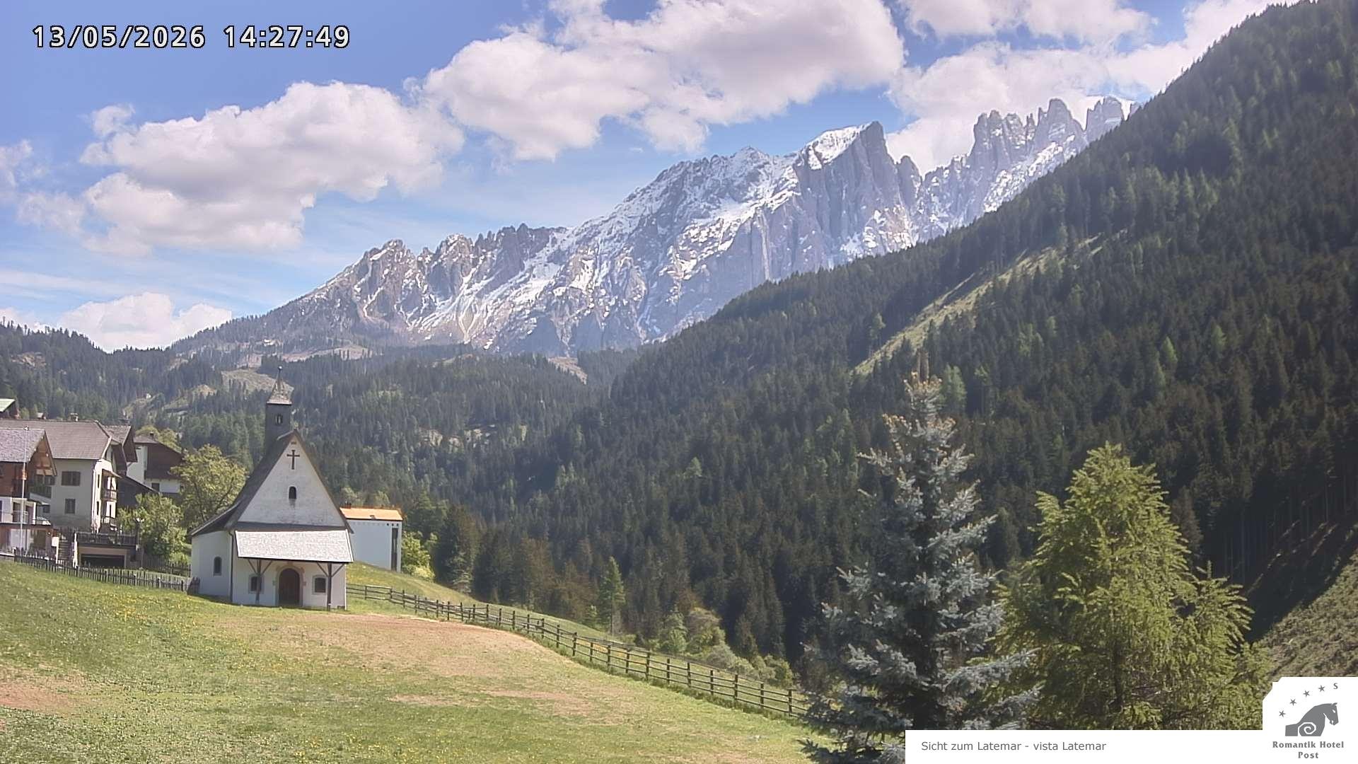 Archiv Foto Webcam Welschnofen: Romantik Hotel Post