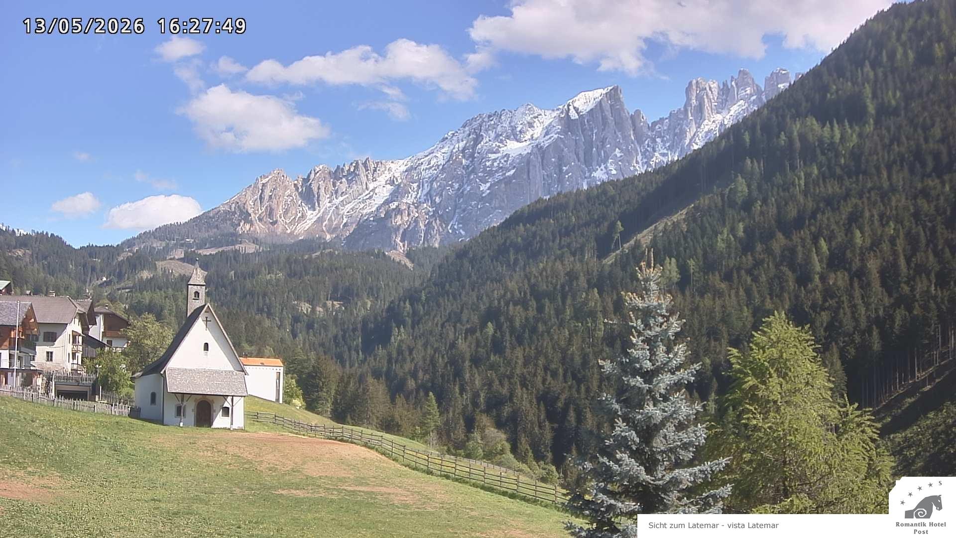 Archiv Foto Webcam Welschnofen: Romantik Hotel Post