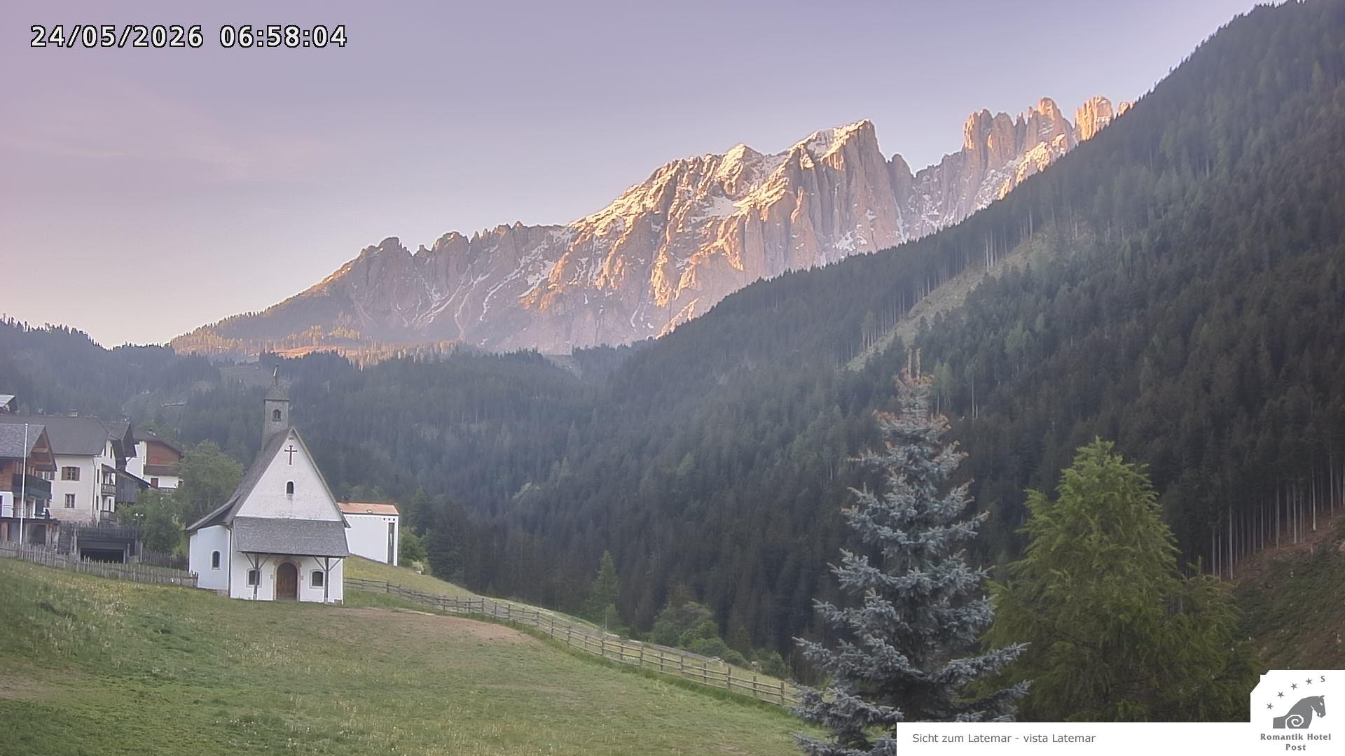 Archiv Foto Webcam Welschnofen: Romantik Hotel Post