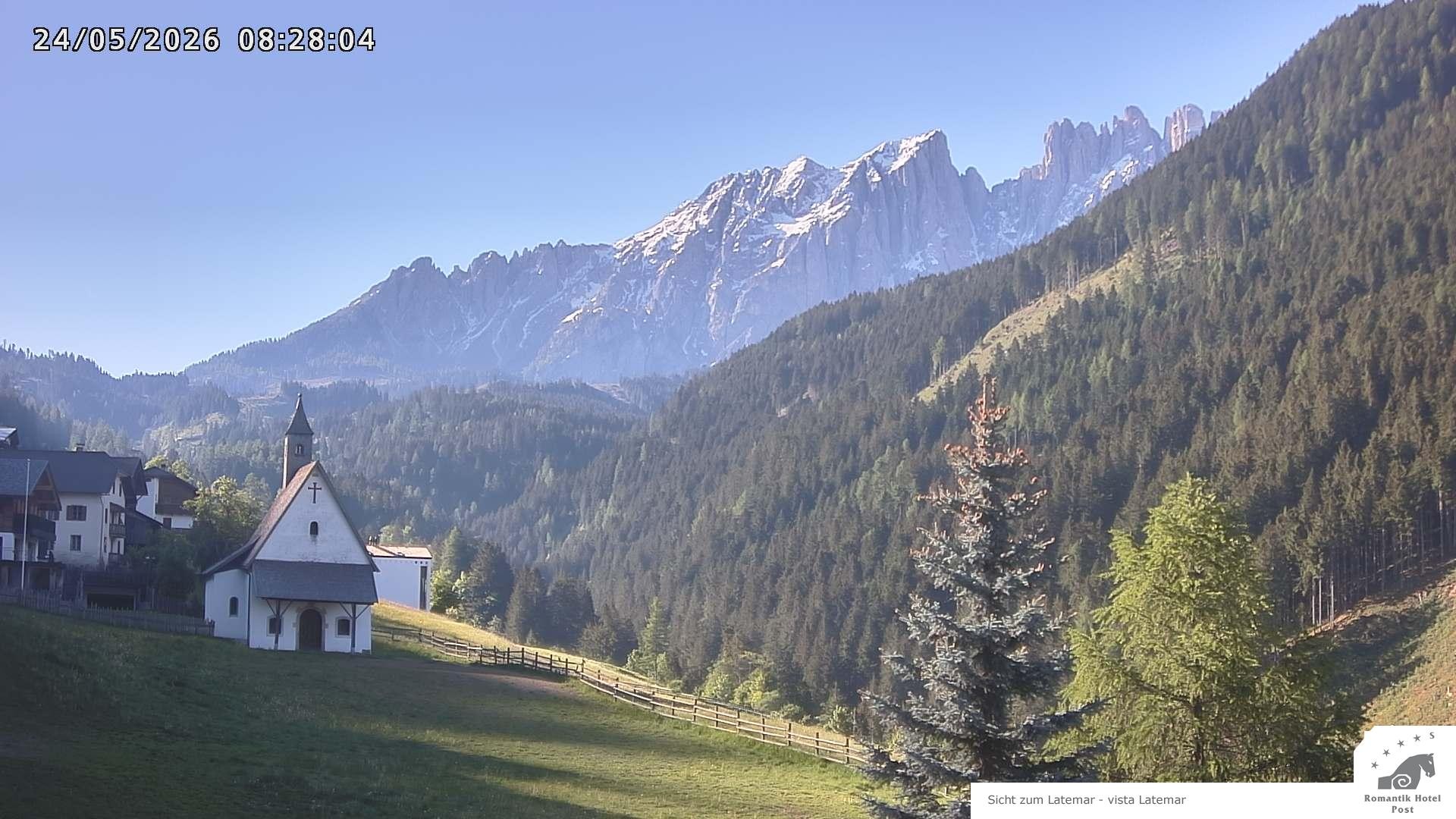 Archiv Foto Webcam Welschnofen: Romantik Hotel Post