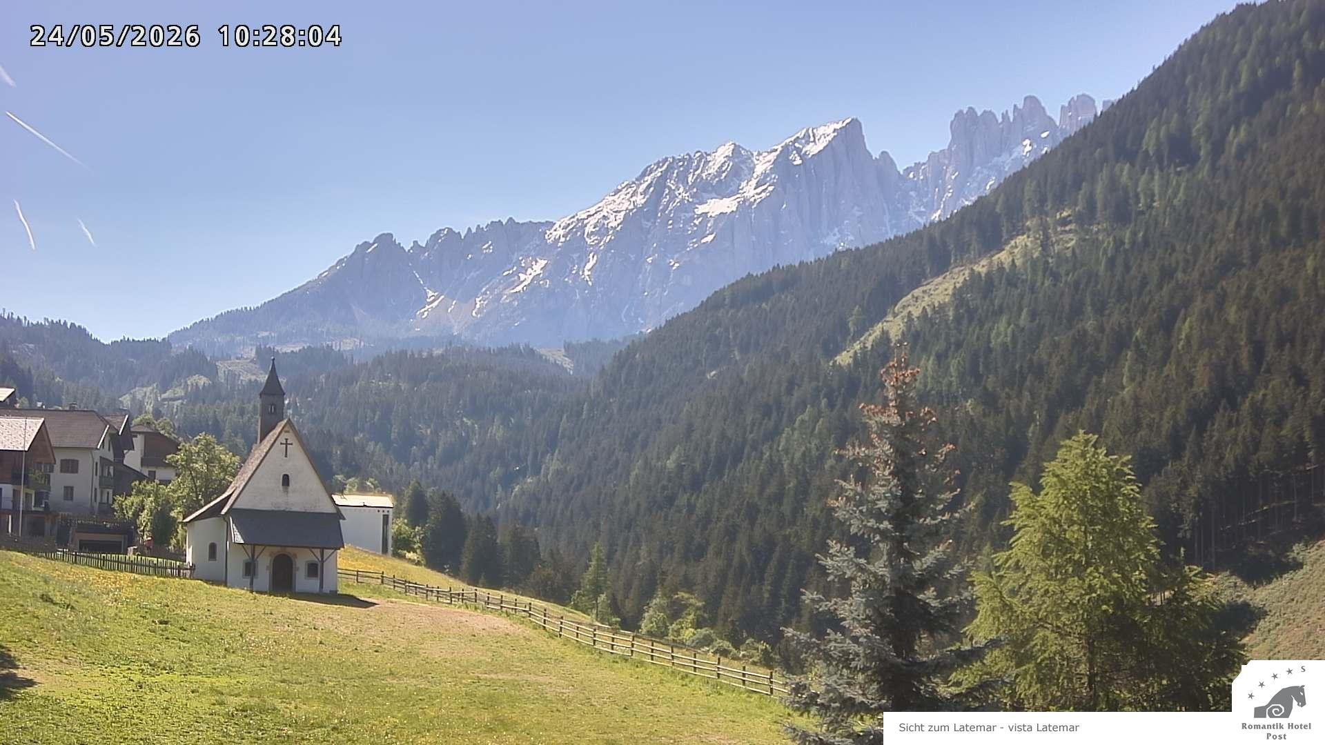 Archiv Foto Webcam Welschnofen: Romantik Hotel Post