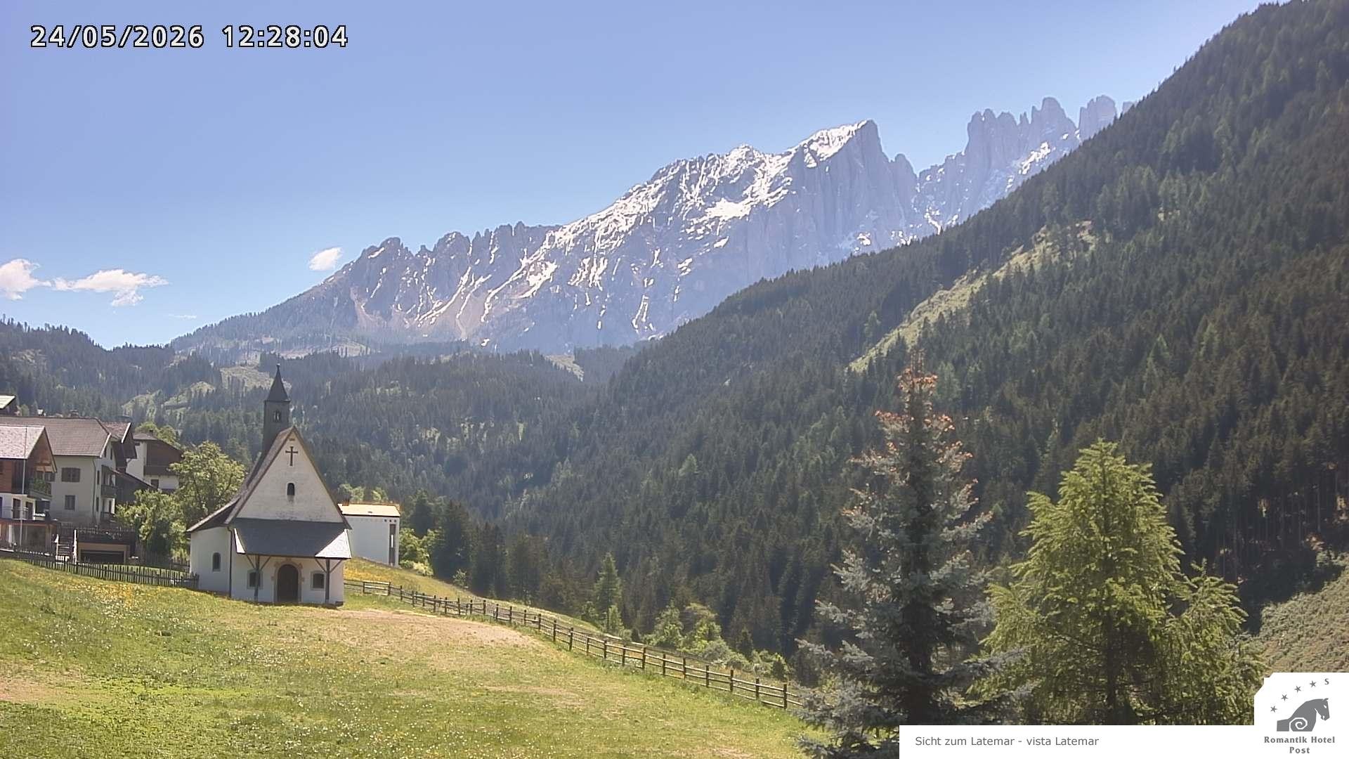 Archiv Foto Webcam Welschnofen: Romantik Hotel Post