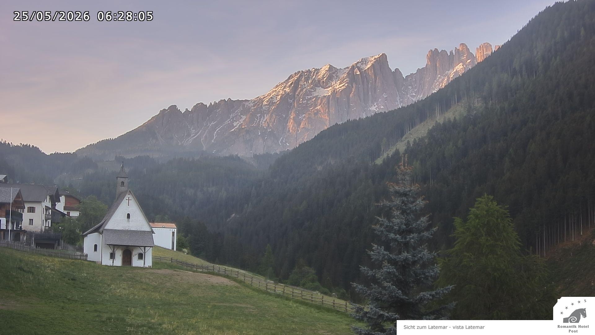 Archiv Foto Webcam Welschnofen: Romantik Hotel Post