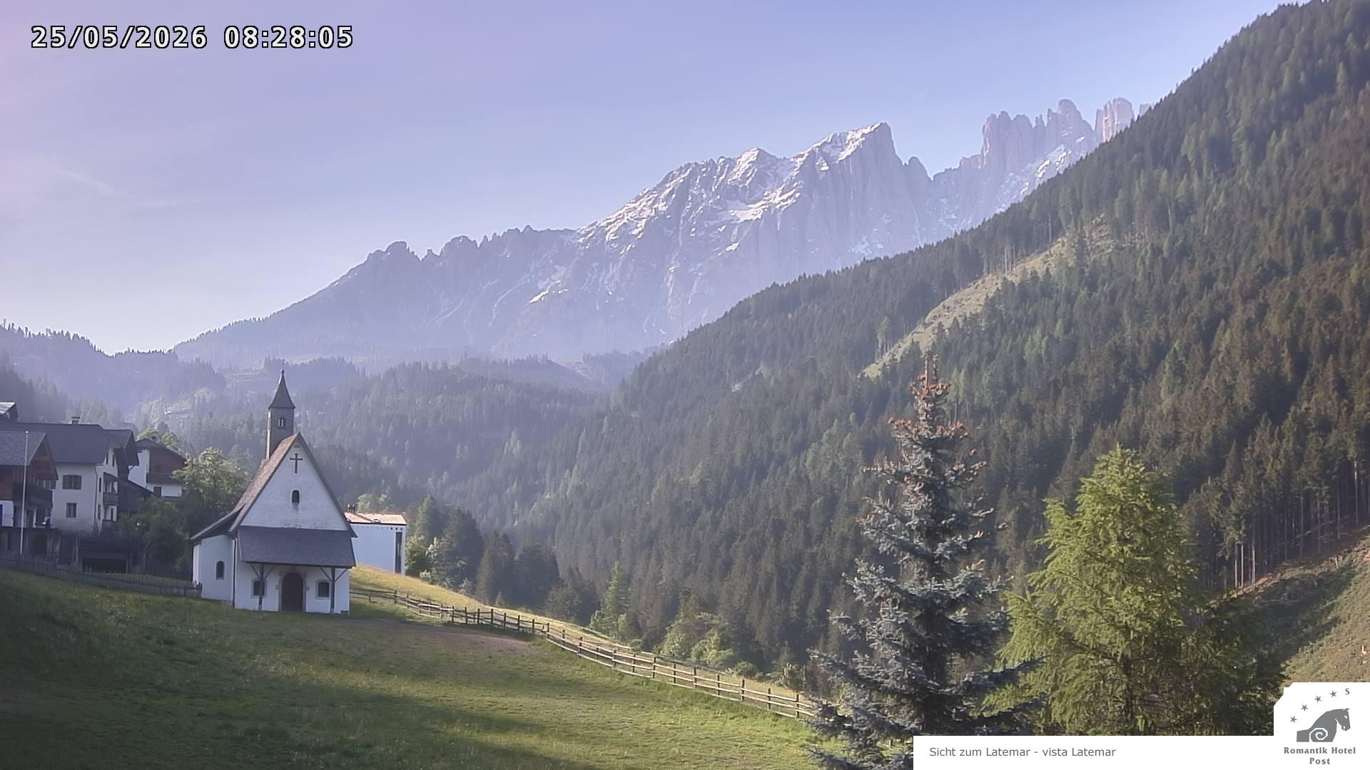 Archiv Foto Webcam Welschnofen: Romantik Hotel Post