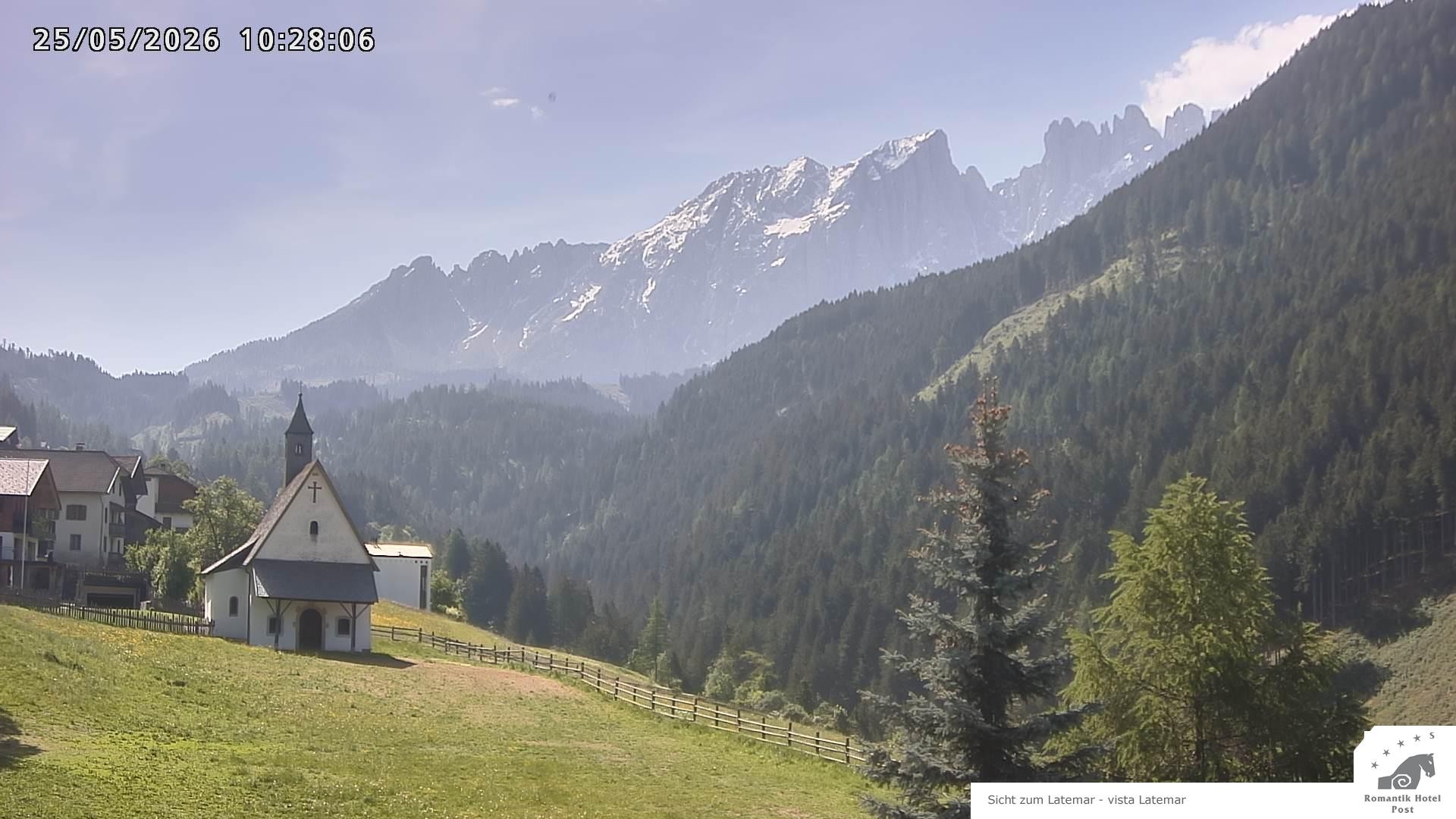 Archiv Foto Webcam Welschnofen: Romantik Hotel Post