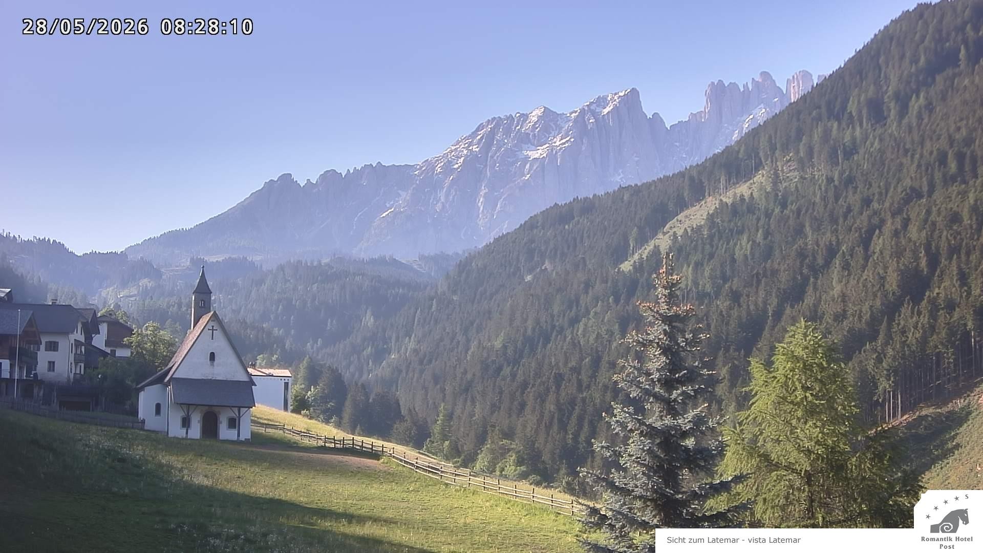 Archiv Foto Webcam Welschnofen: Romantik Hotel Post