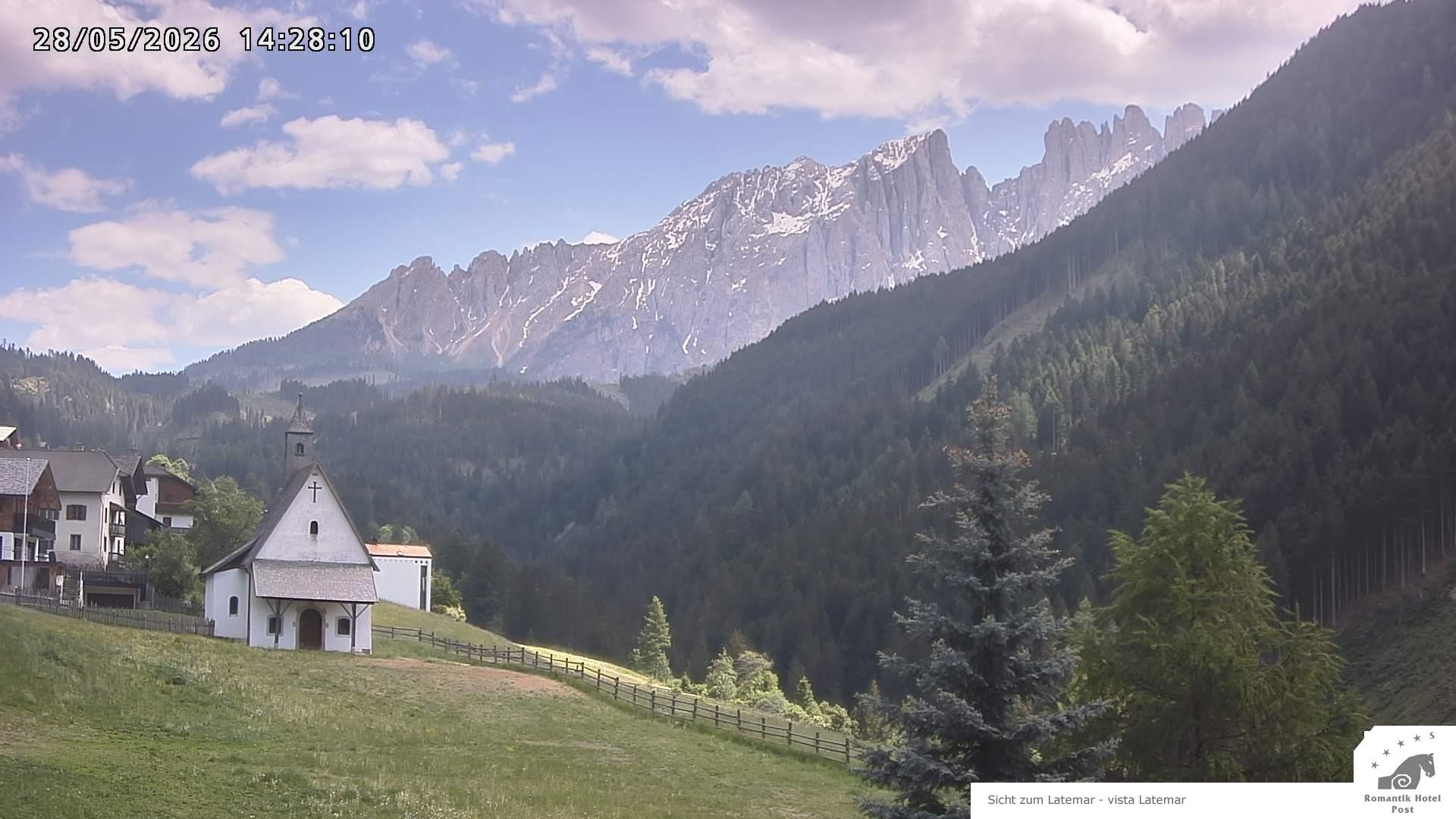 Archiv Foto Webcam Welschnofen: Romantik Hotel Post