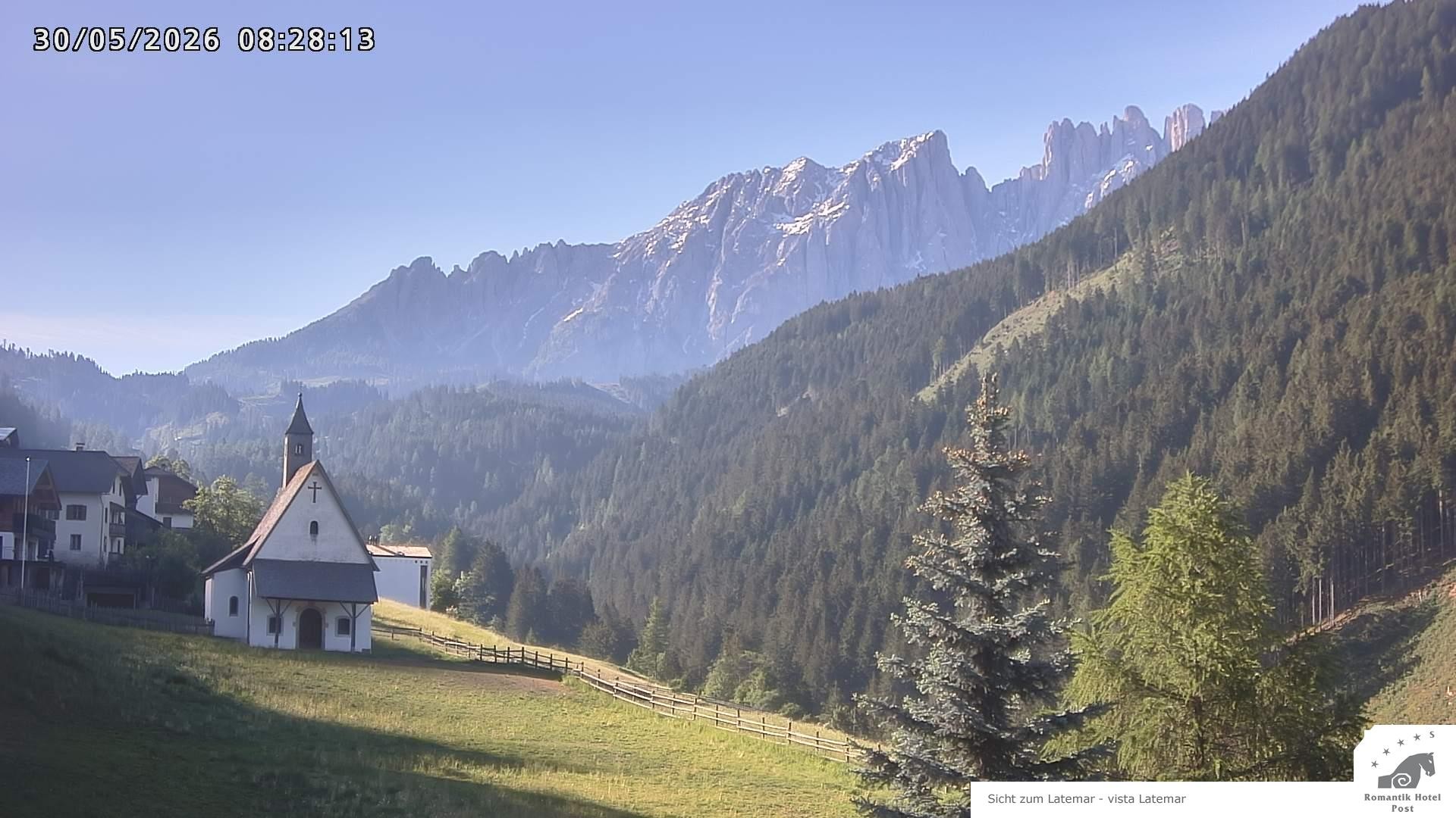 Archiv Foto Webcam Welschnofen: Romantik Hotel Post