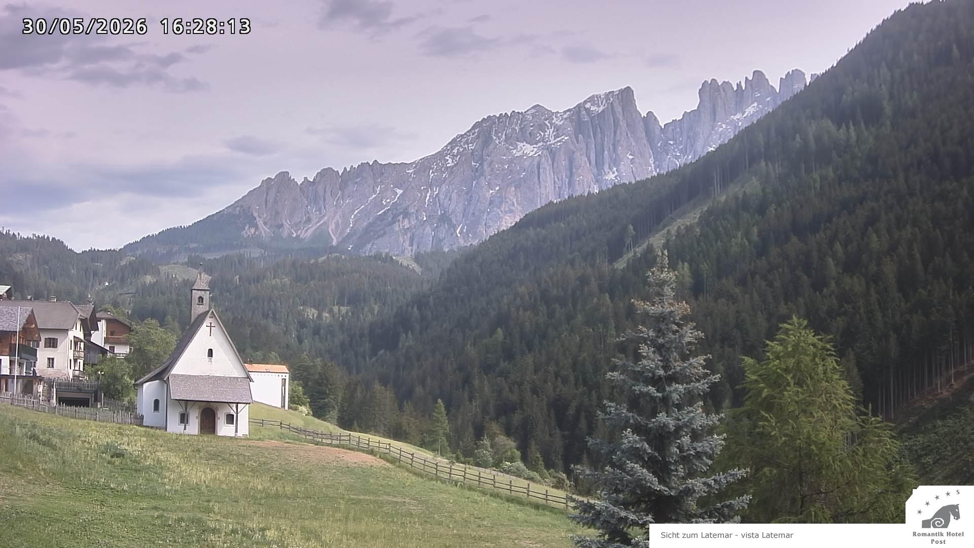 Archiv Foto Webcam Welschnofen: Romantik Hotel Post