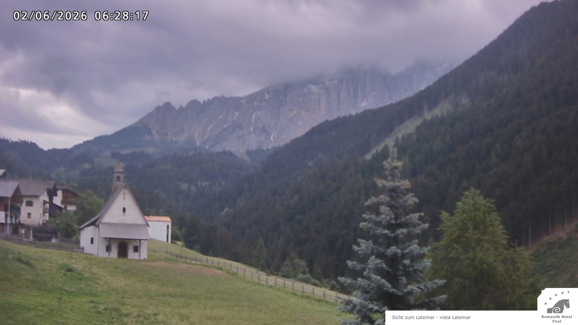 Archiv Foto Webcam Welschnofen: Romantik Hotel Post