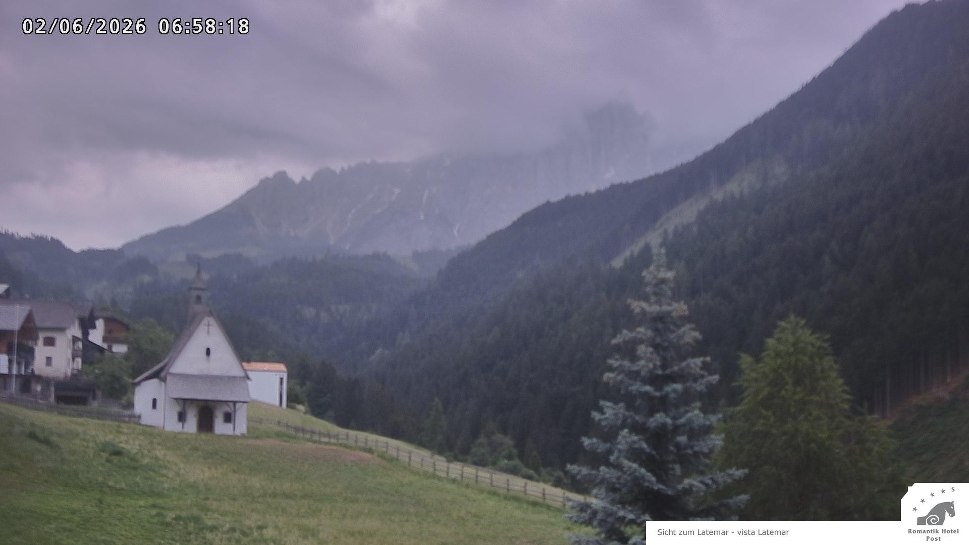 Archiv Foto Webcam Welschnofen: Romantik Hotel Post