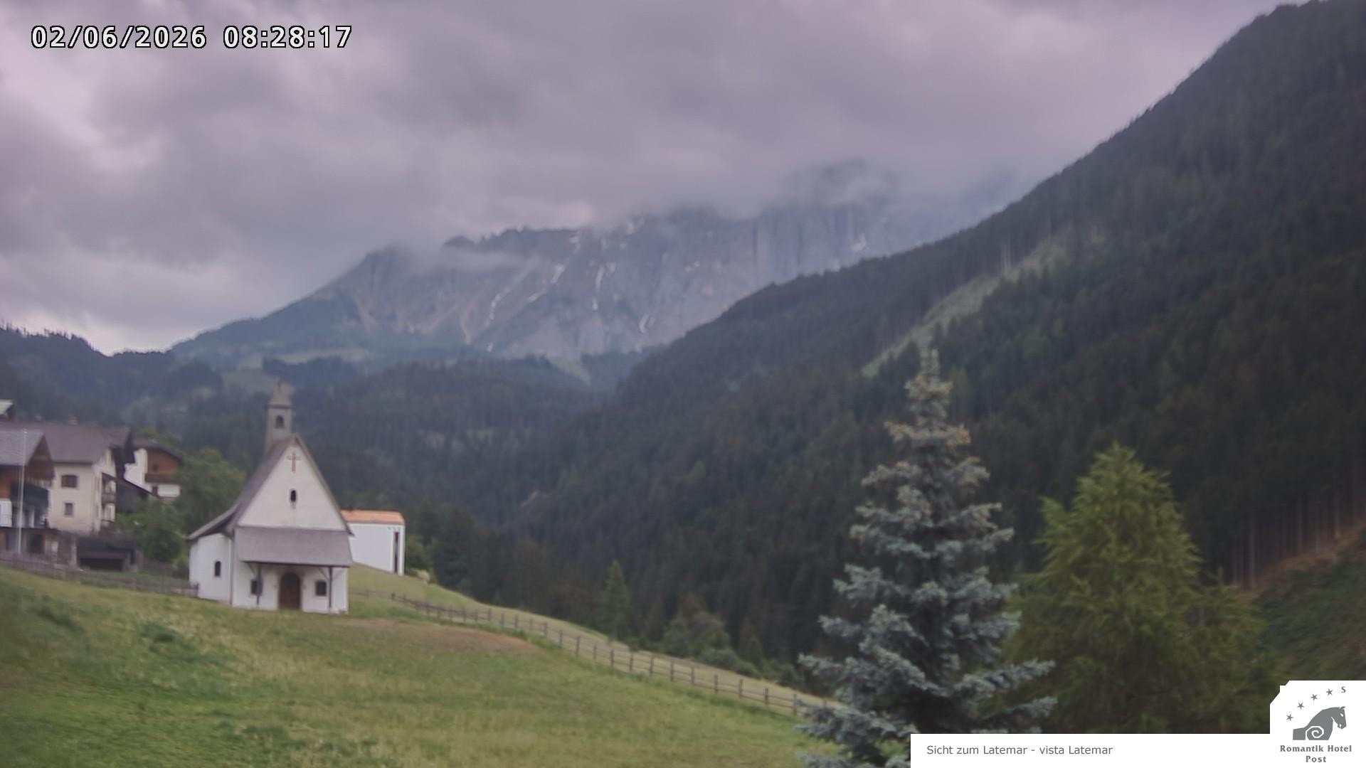 Archiv Foto Webcam Welschnofen: Romantik Hotel Post
