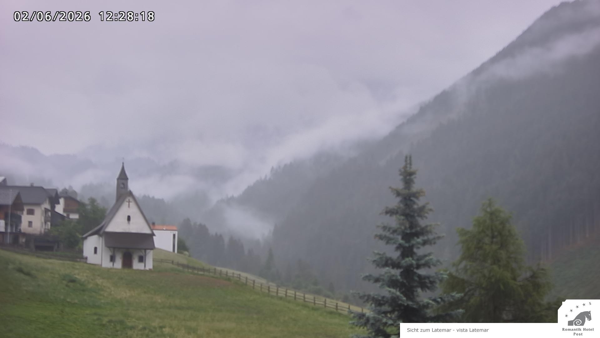 Archiv Foto Webcam Welschnofen: Romantik Hotel Post