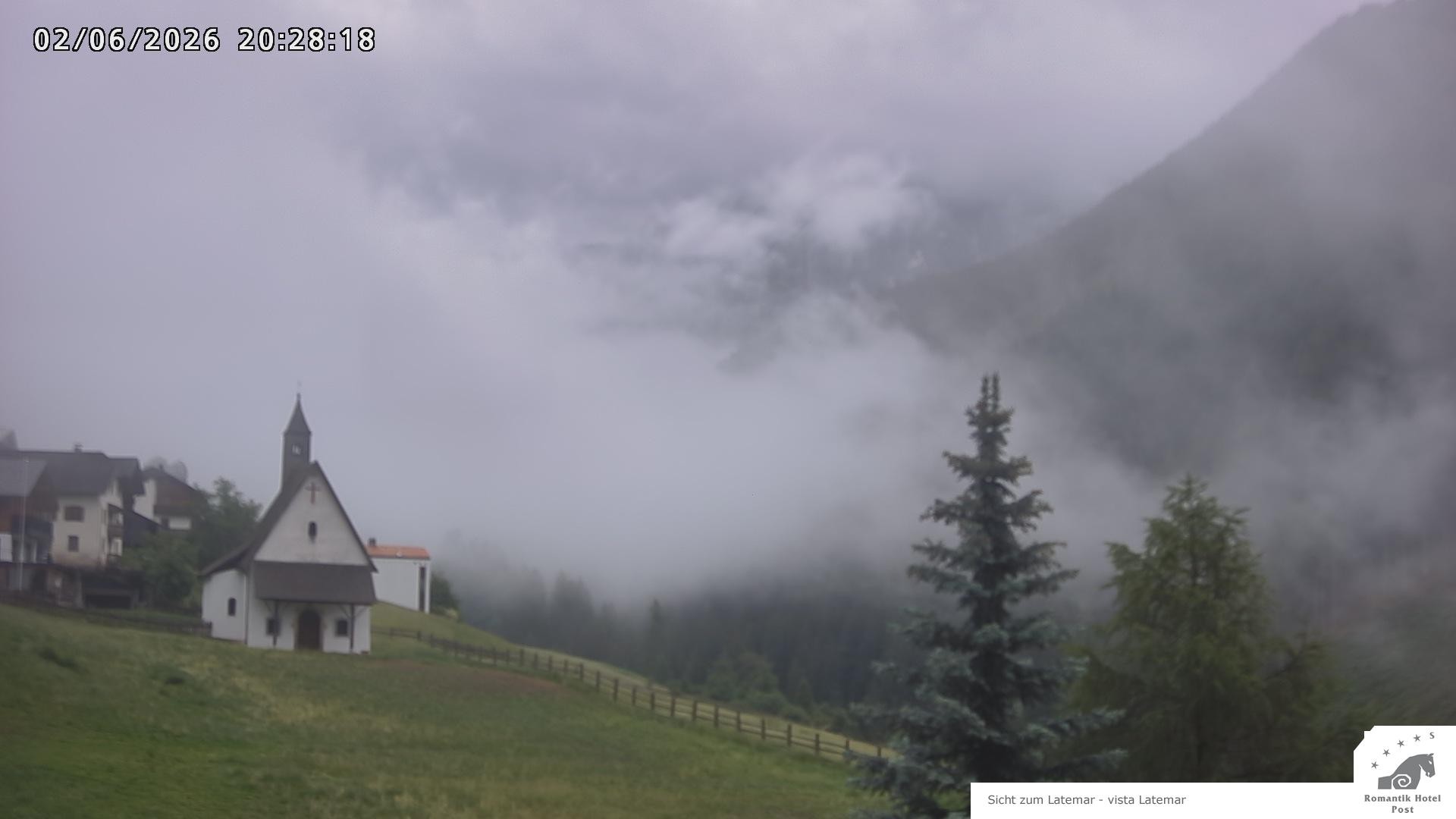 Archiv Foto Webcam Welschnofen: Romantik Hotel Post