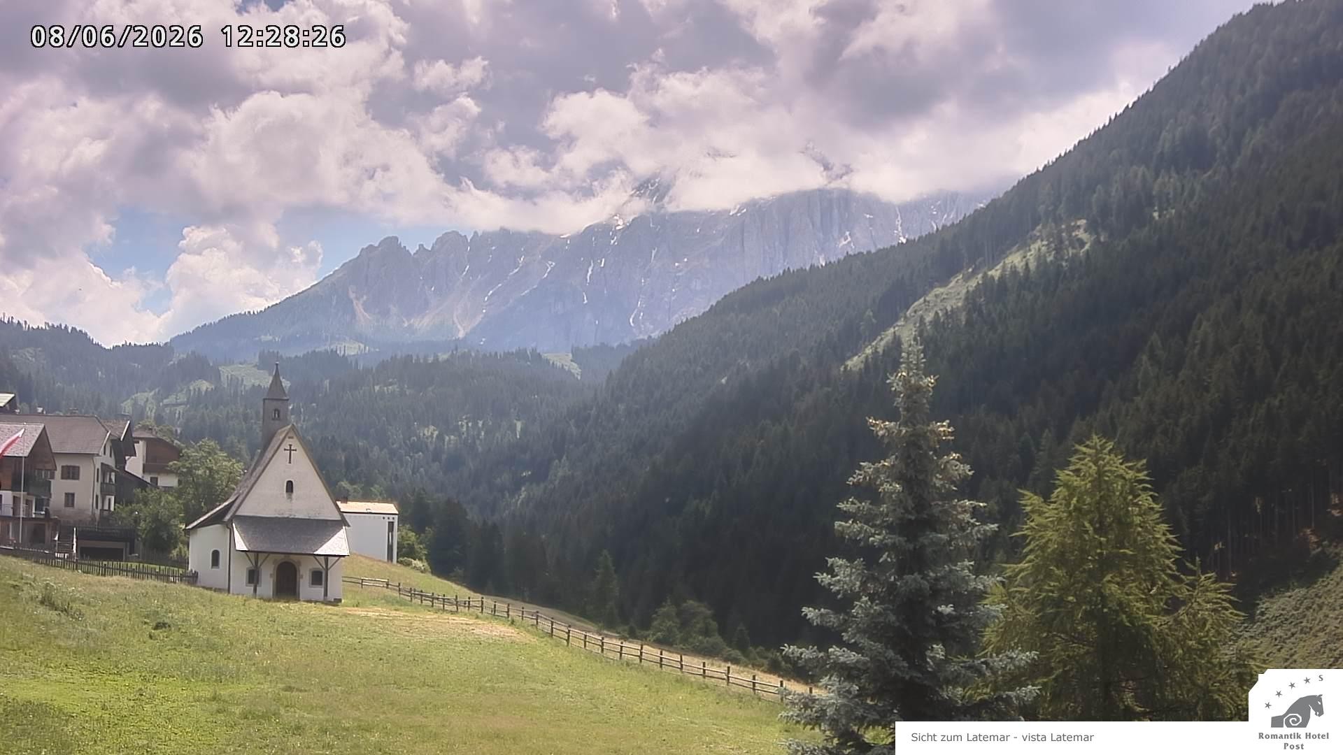 Archiv Foto Webcam Welschnofen: Romantik Hotel Post