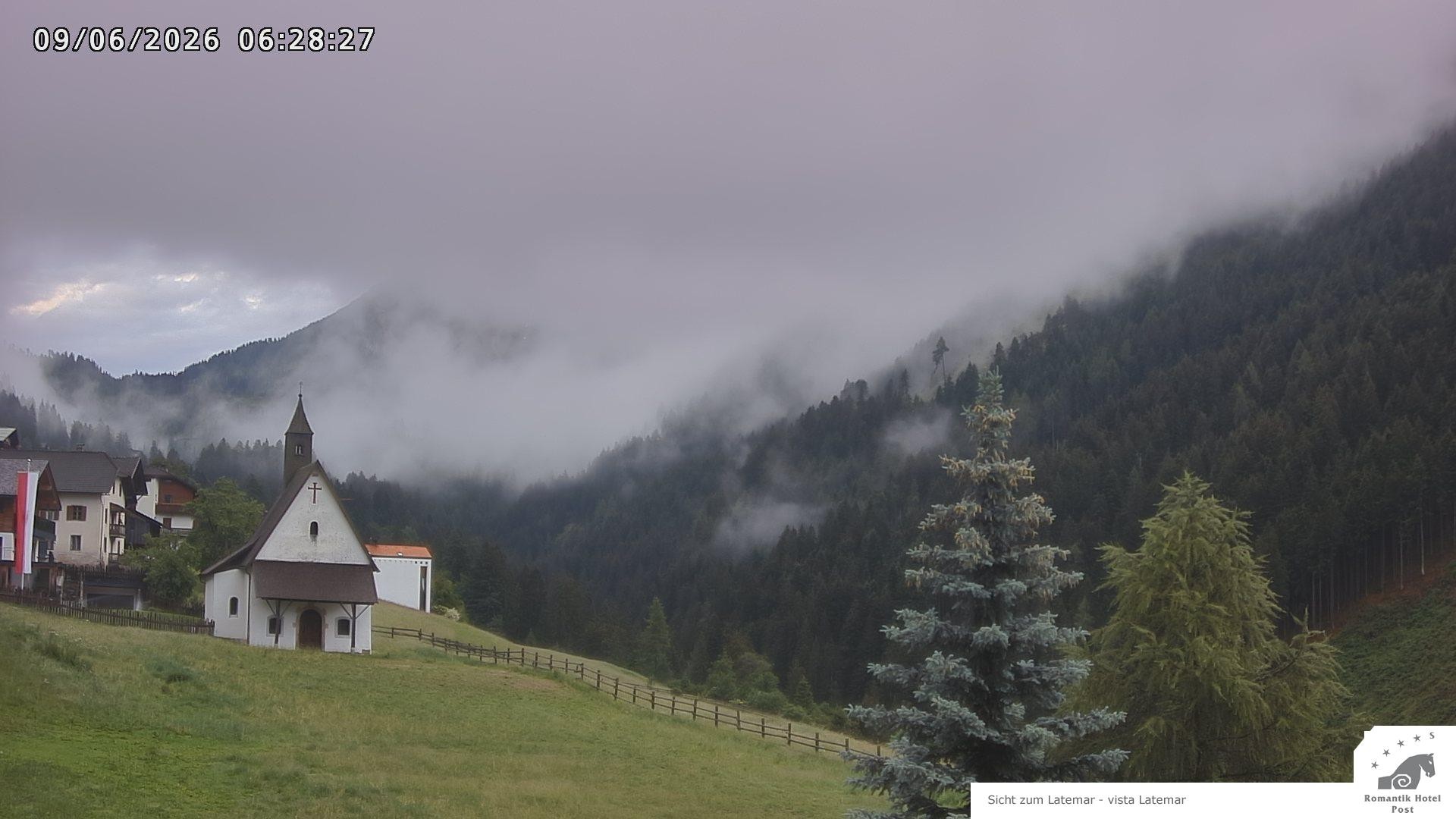 Archiv Foto Webcam Welschnofen: Romantik Hotel Post